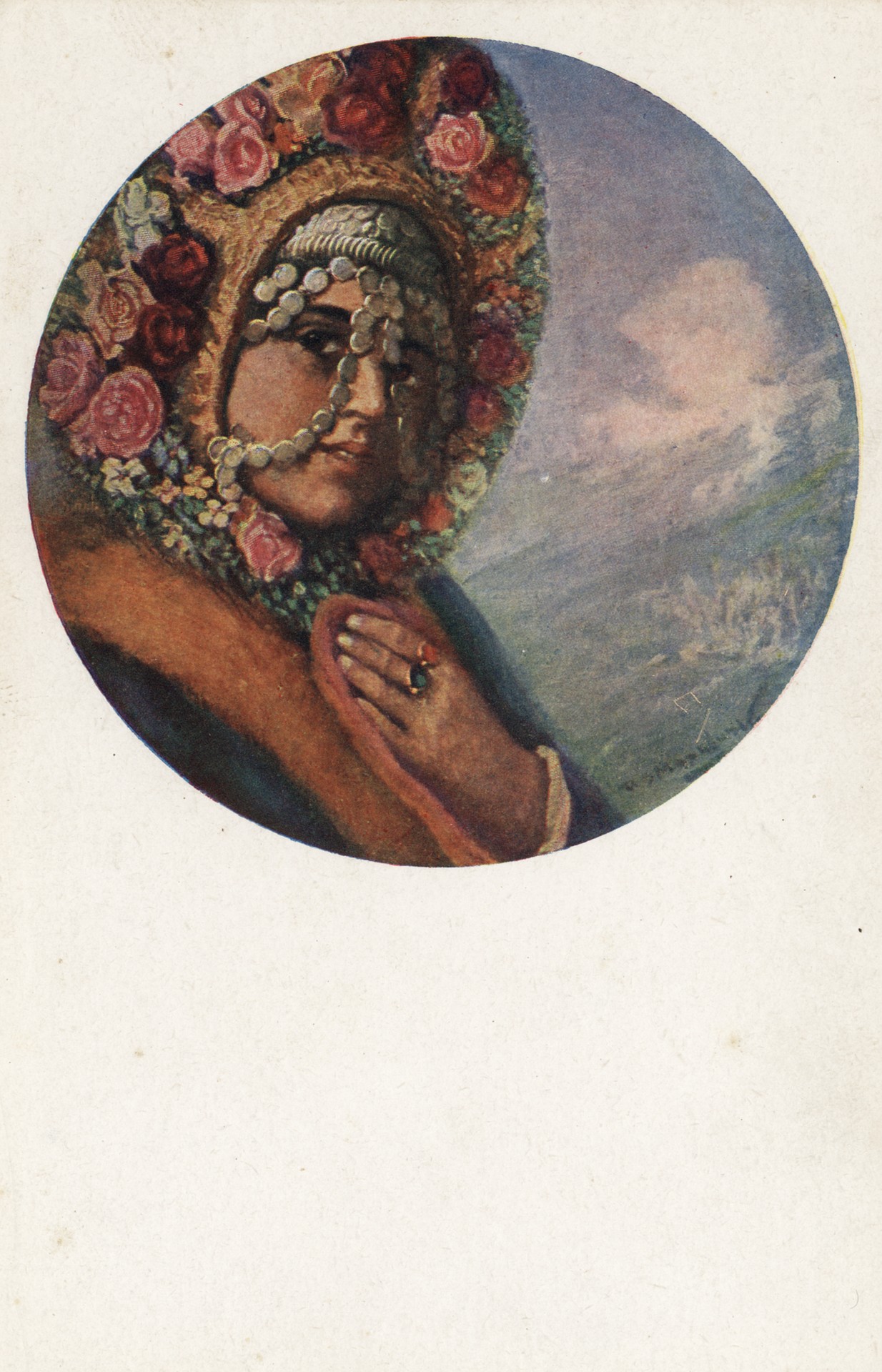 Тип женщины (украшена медалями) 1