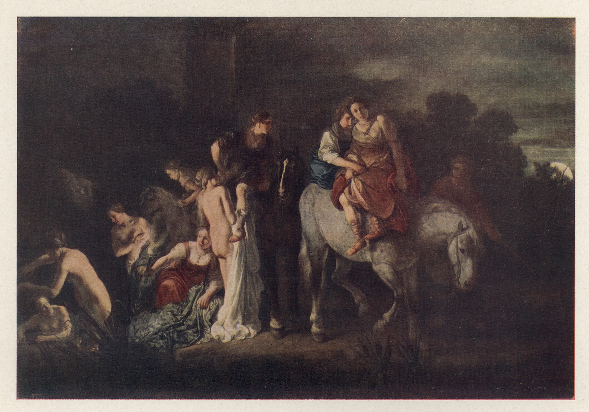 Бегство Клелии из лагеря Порсенны