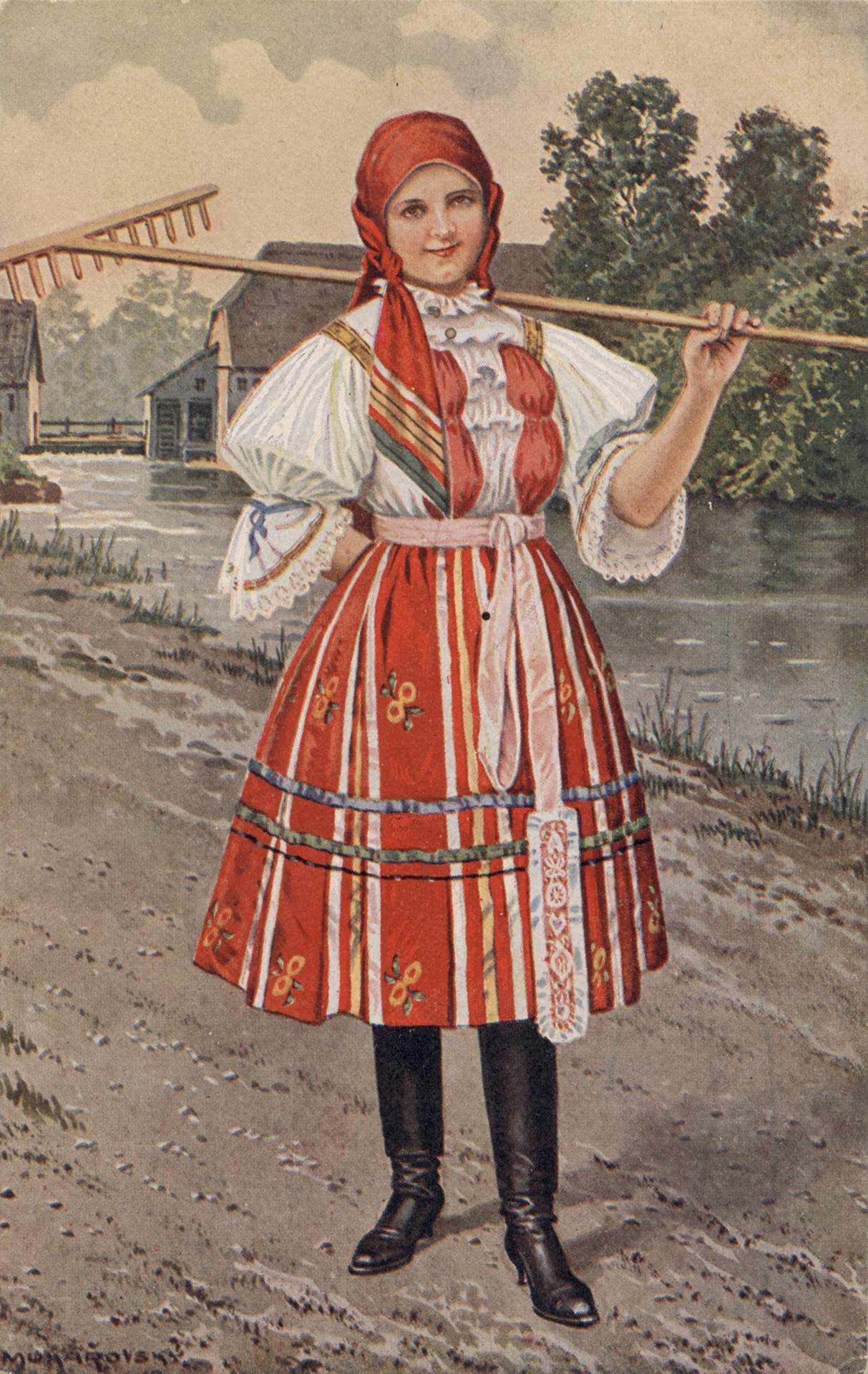 Чехословацкий национальный костюм