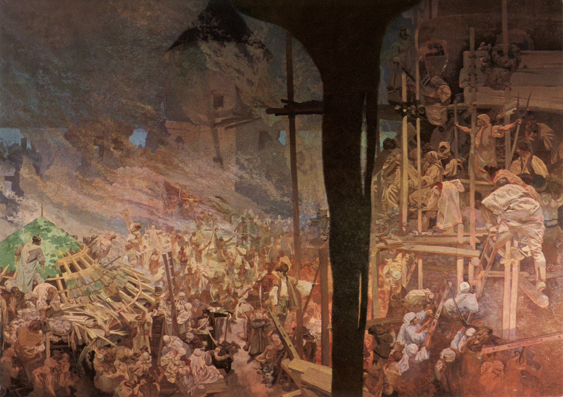 Микулаш Зринский обороняет Сигет от турок