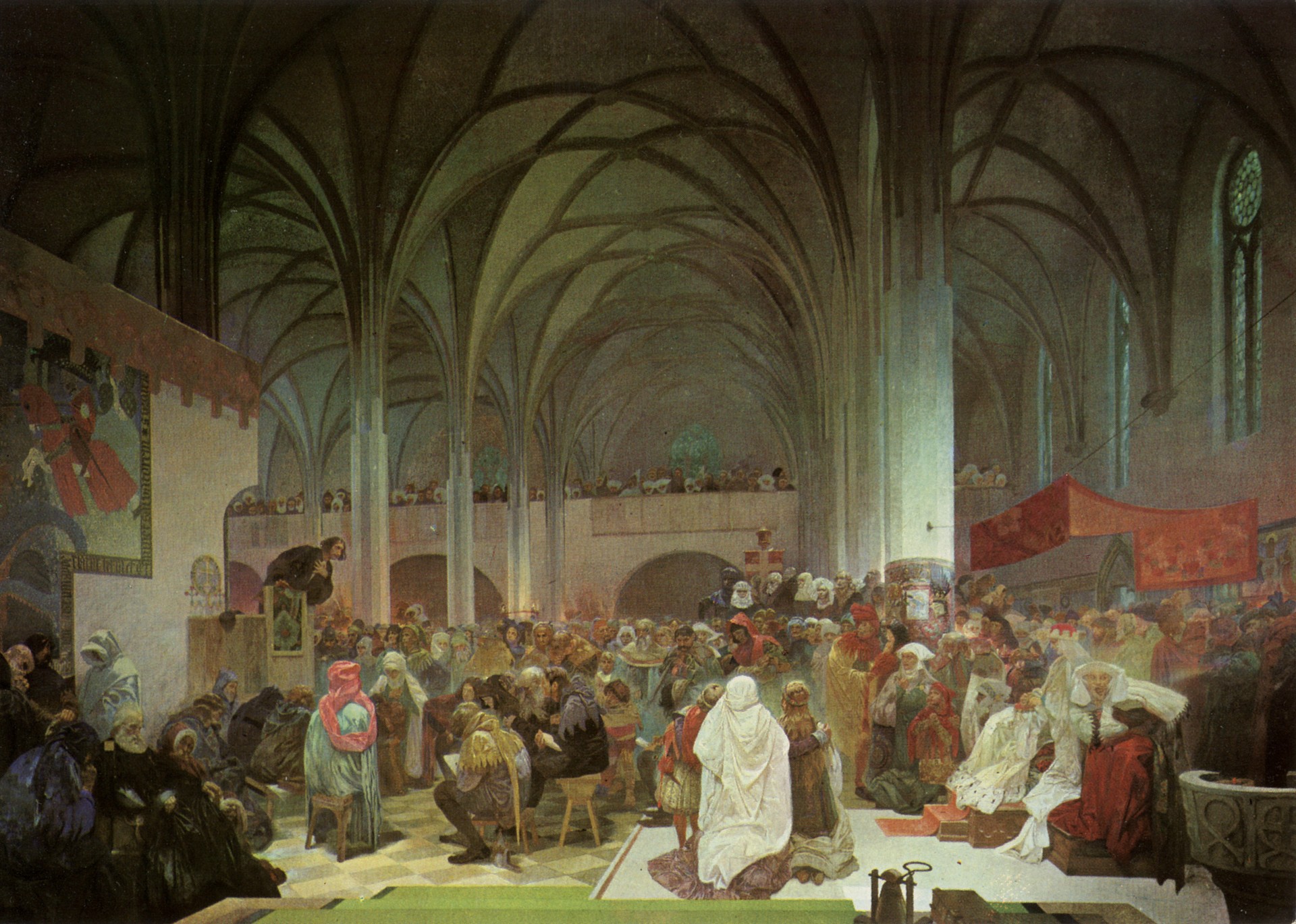 Проповедь мистера Яна Гуса в Вифлиемской часовне