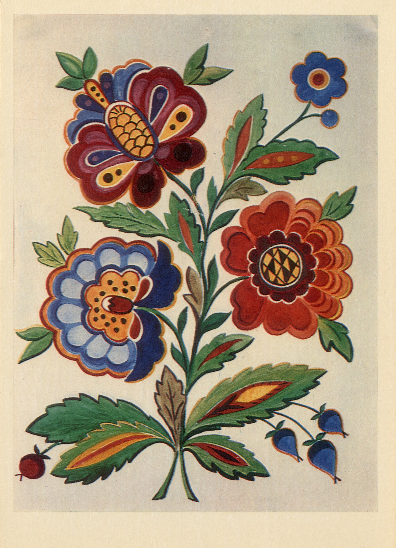 Декоративное панно Цветы