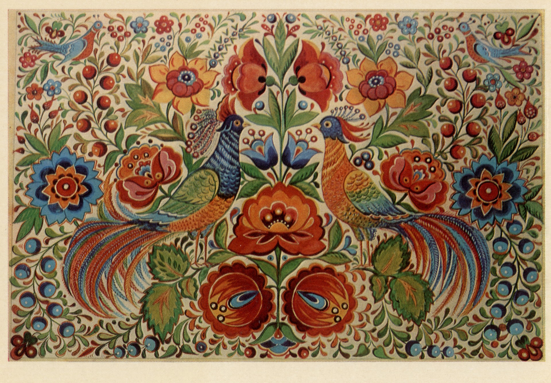 Панно Свидание среди цветов