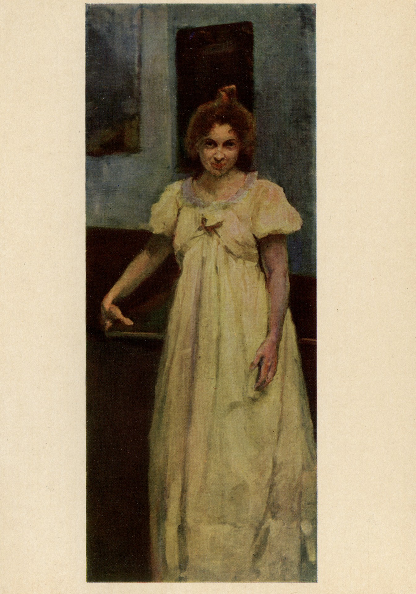 Девушка в жёлтом