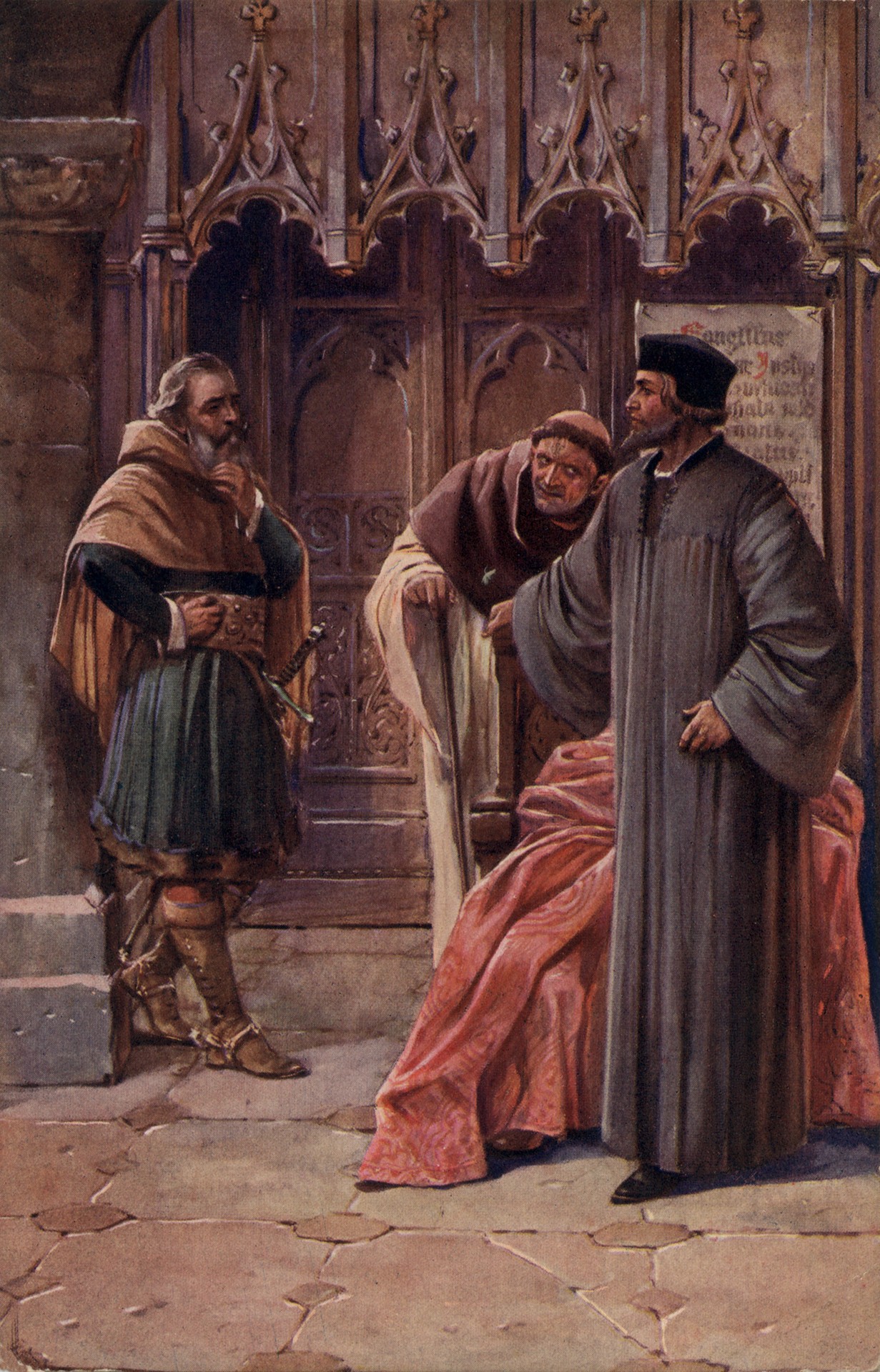 Допрос Яна Гуса