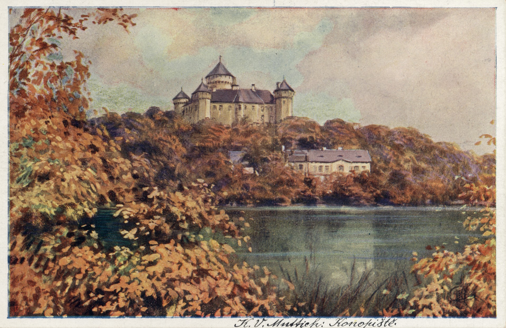 Замок Конописте