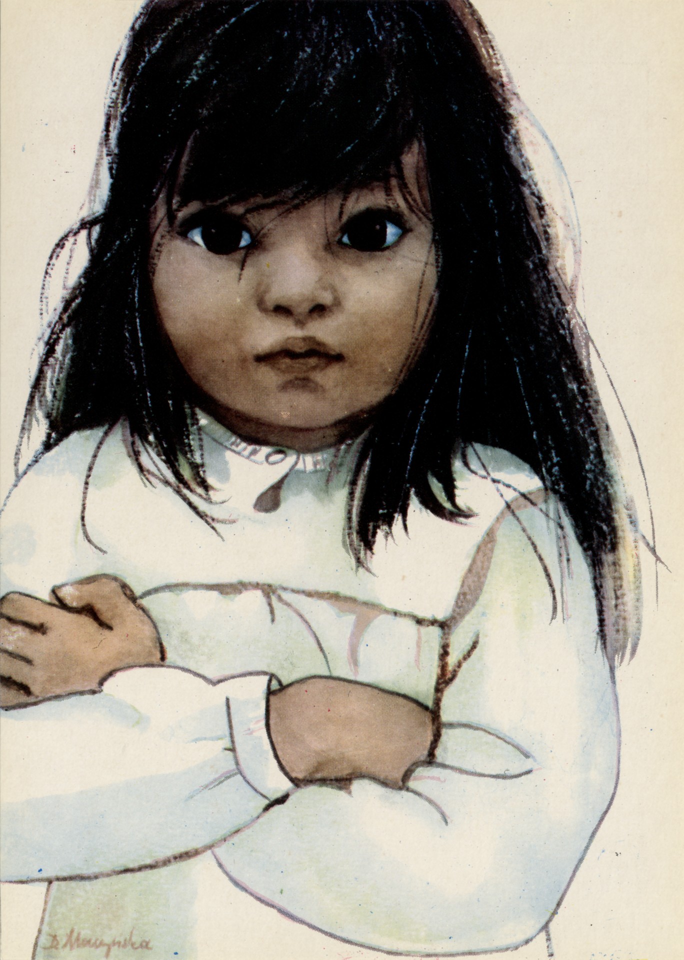 Чёрная девочка