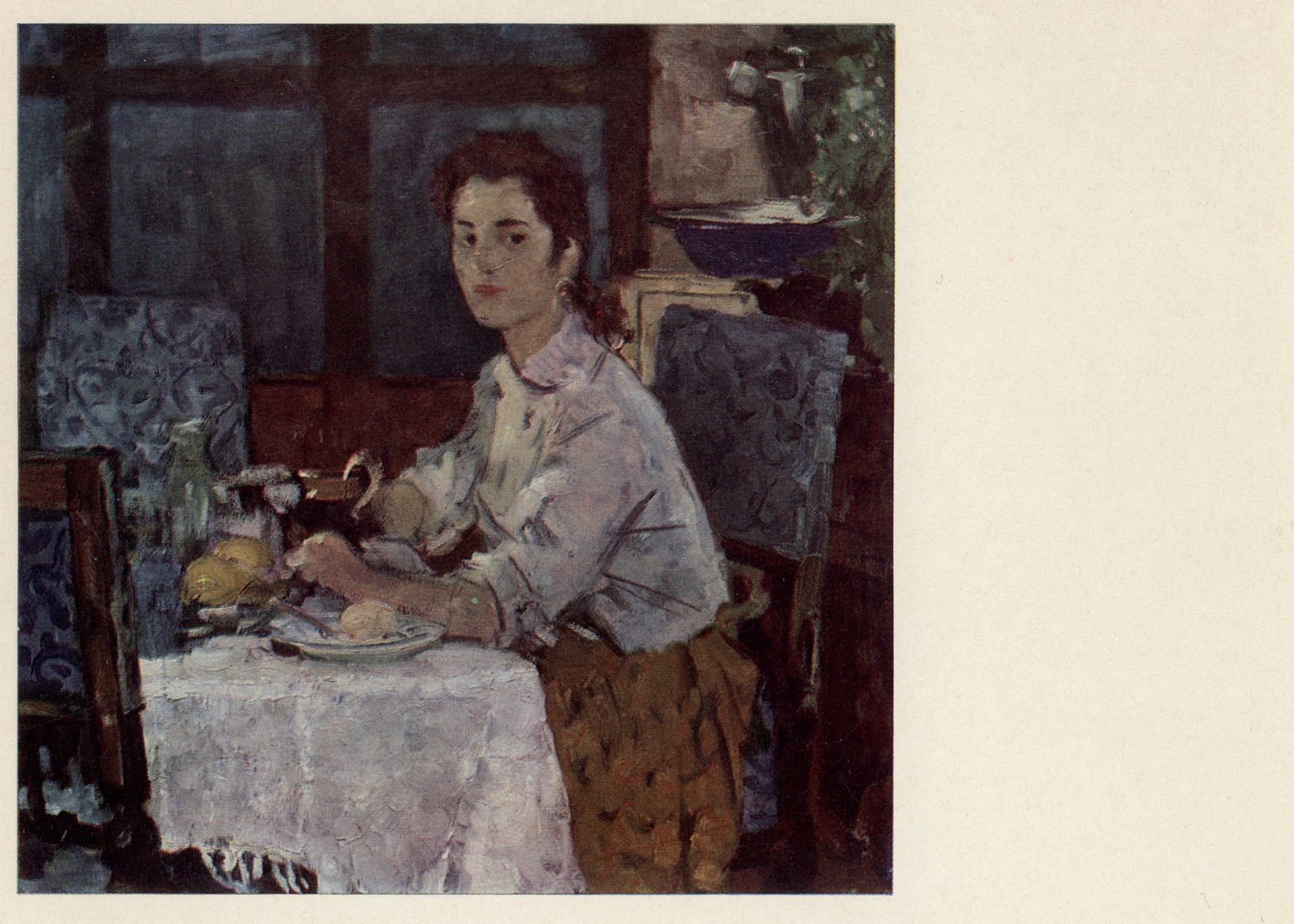 За завтраком