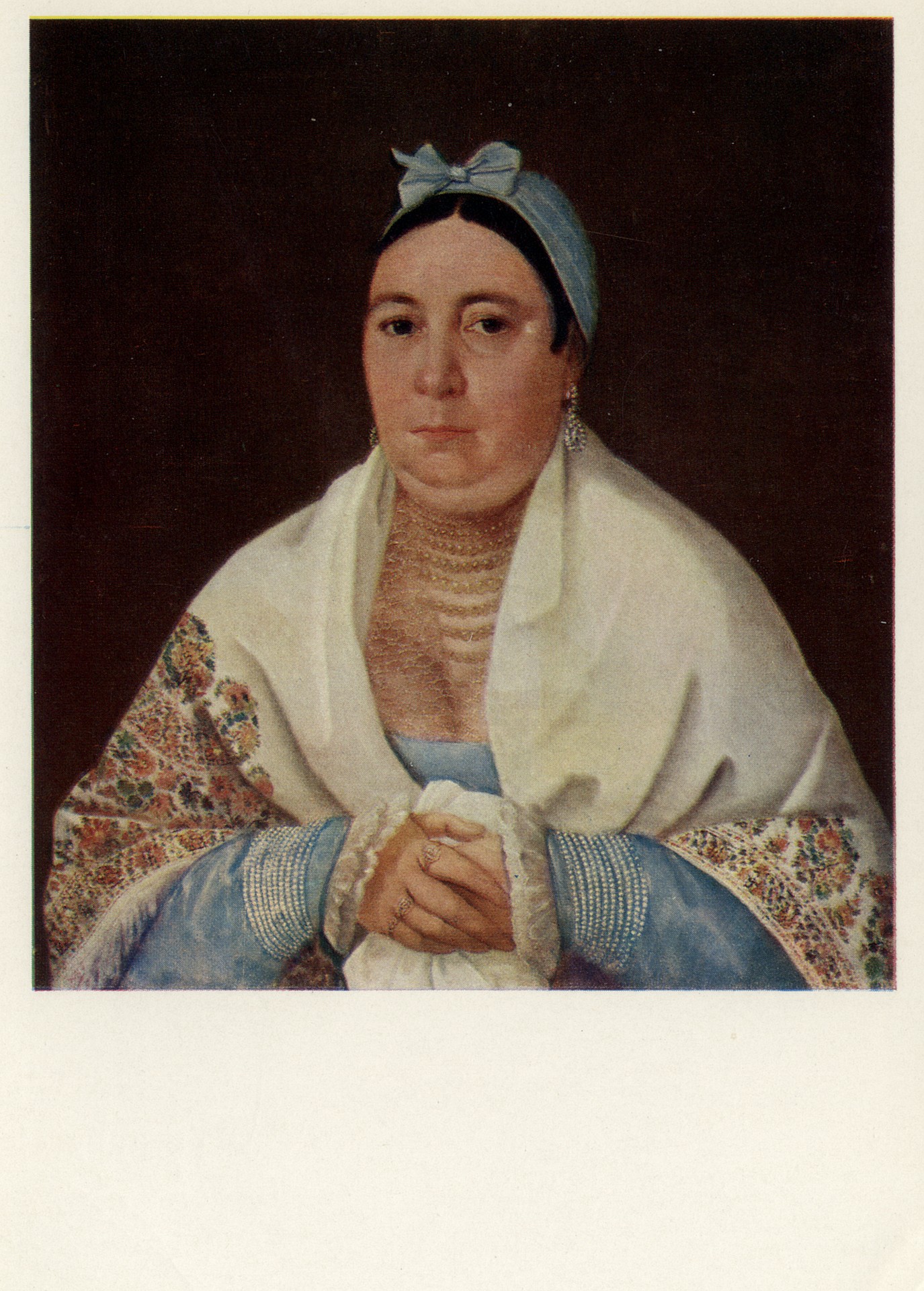 Портрет ярославской купчихи