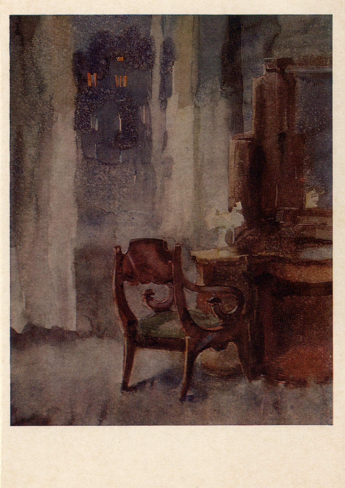 Уголок комнаты