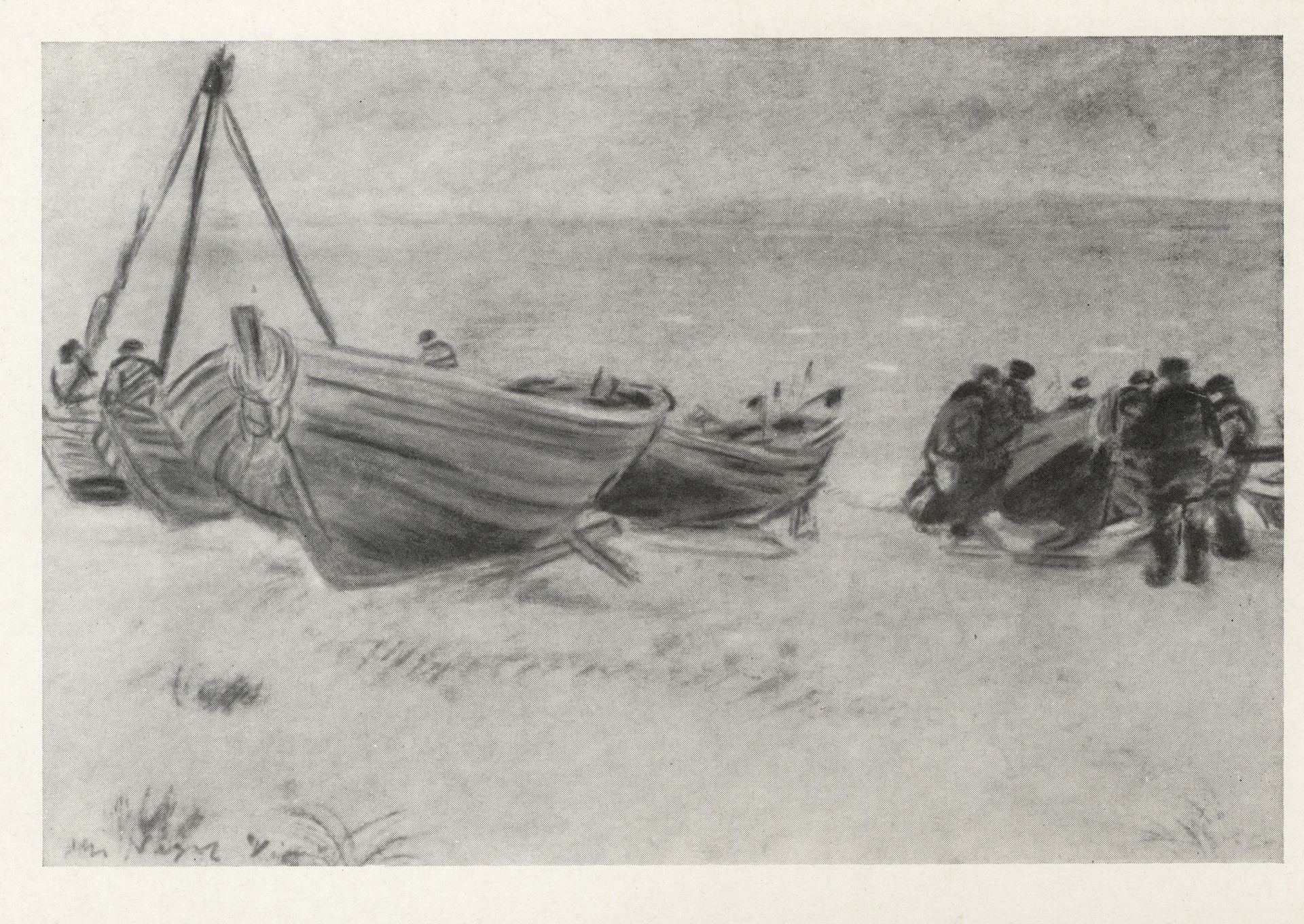 Рыбачьи лодки на острове Рюген