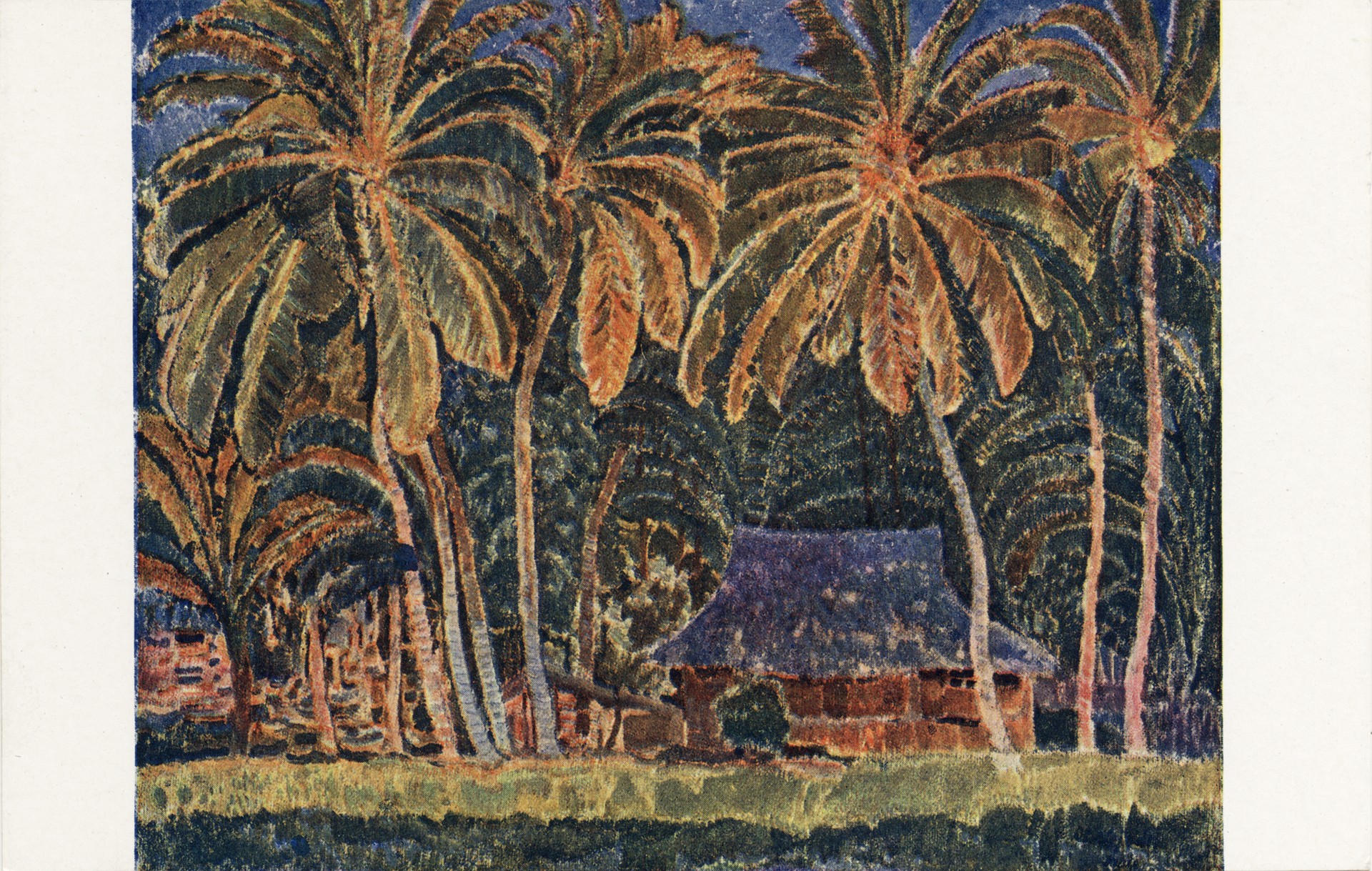 Индия. Домик с пальмовым садом