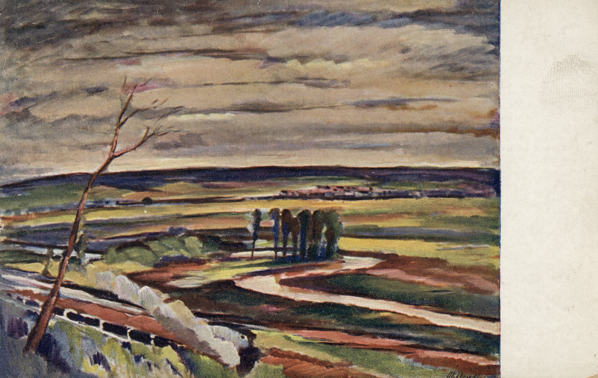 Место сражения перед Тэррон