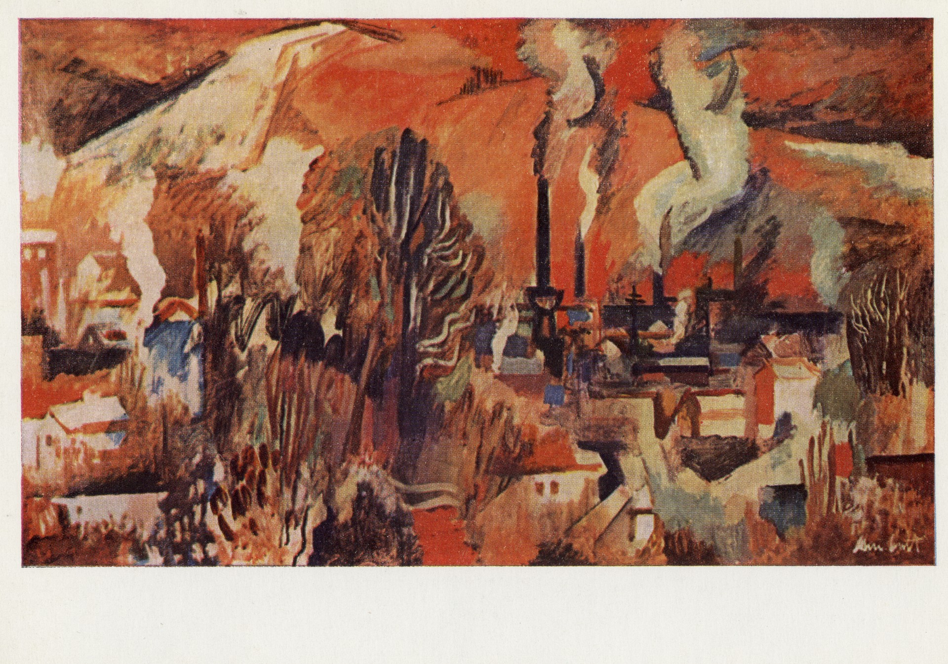 В сталелитейных заводах Тхале