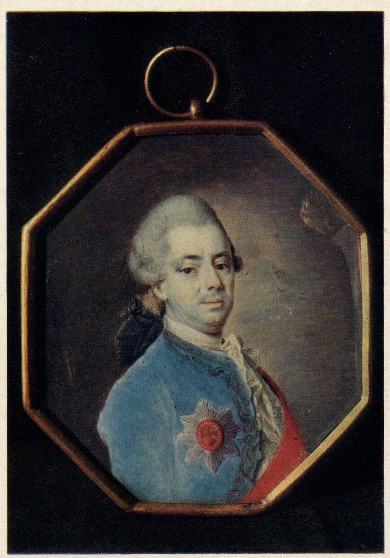 Портрет неизвестного в синем камзоле