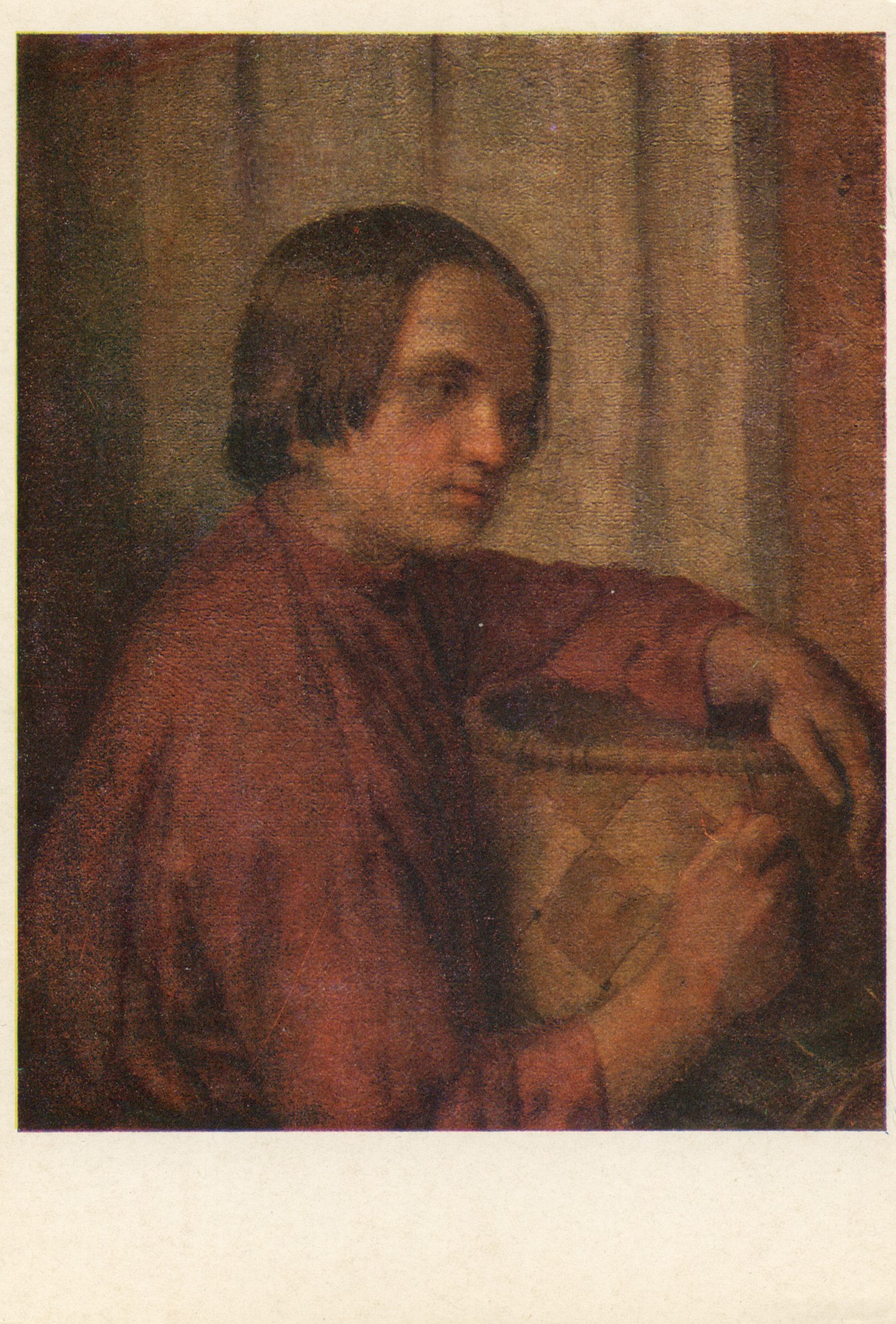 1-я половина XIX века. Мальчик с корзиной