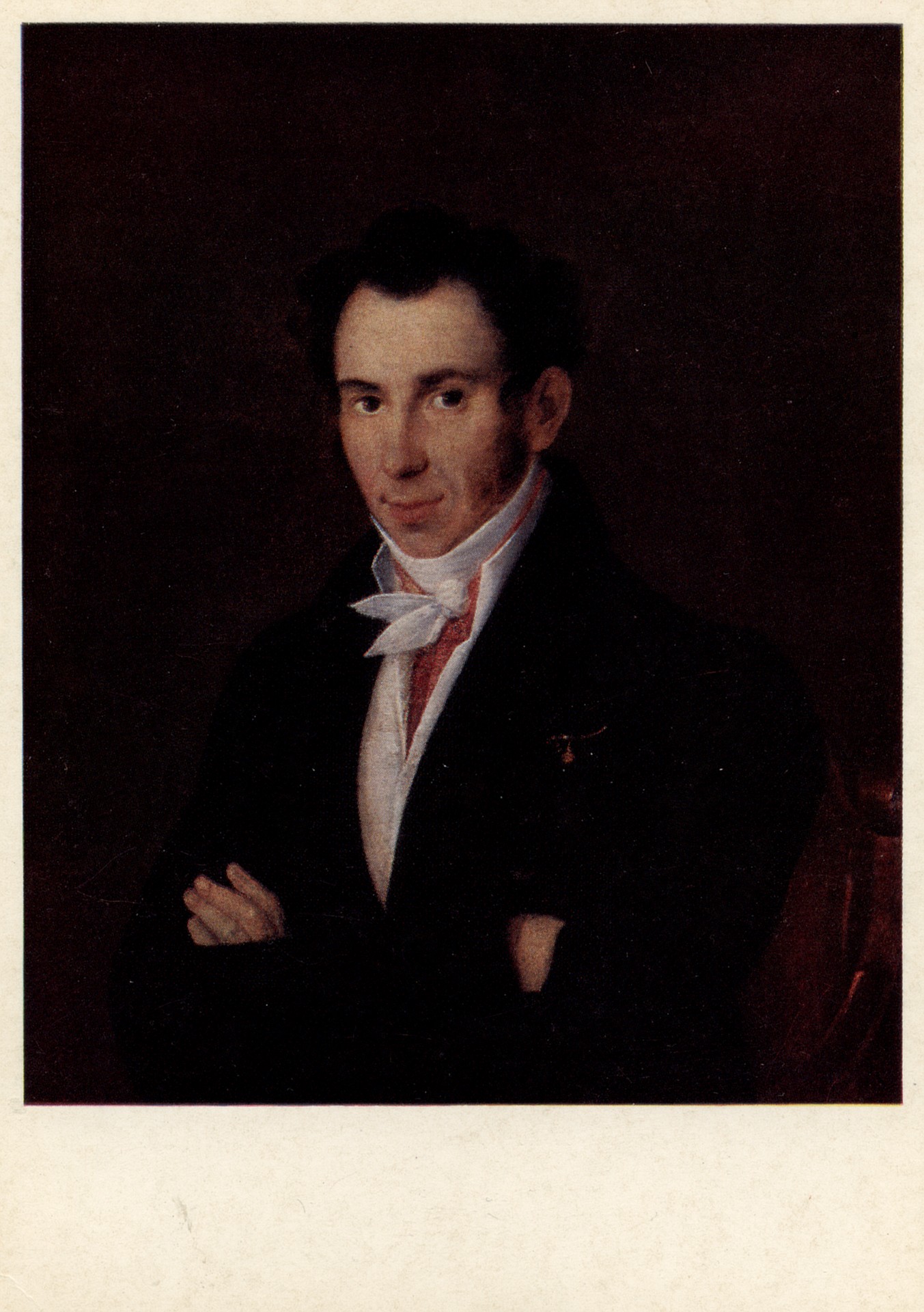 Мужской портрет. Середина XIX века