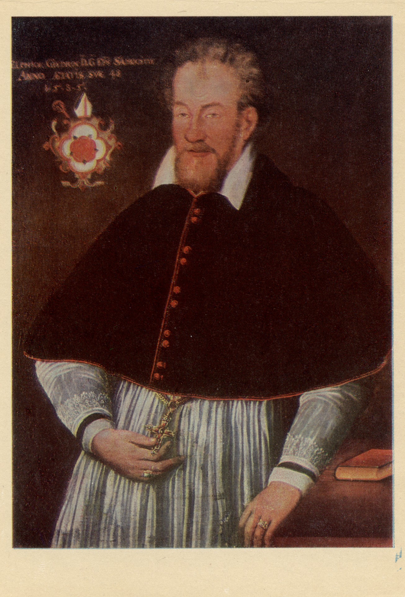 Портрет епископа Жемайтии Мяркелиса Гедрайтиса (1536-1609)