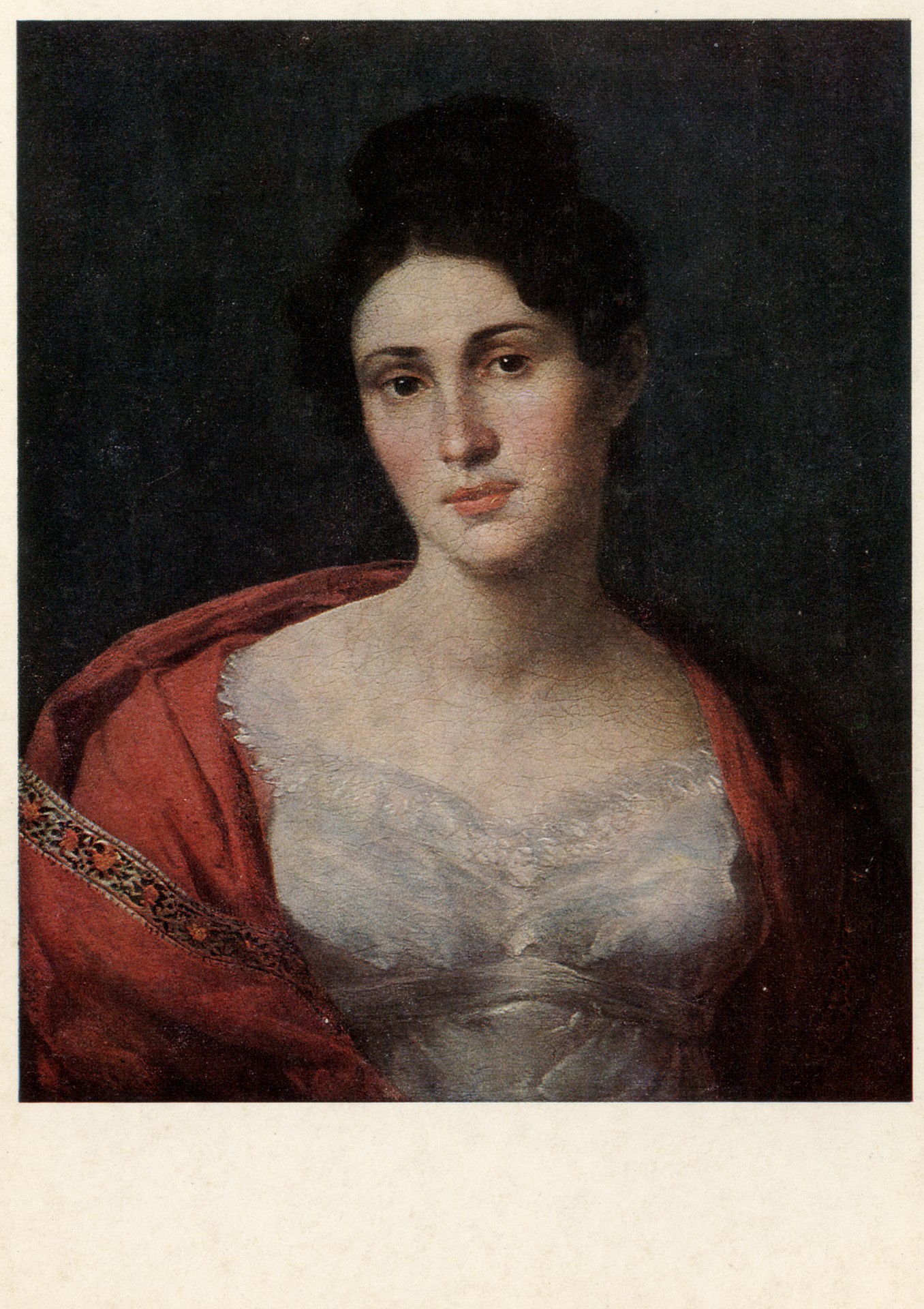 Портрет крепостной актрисы