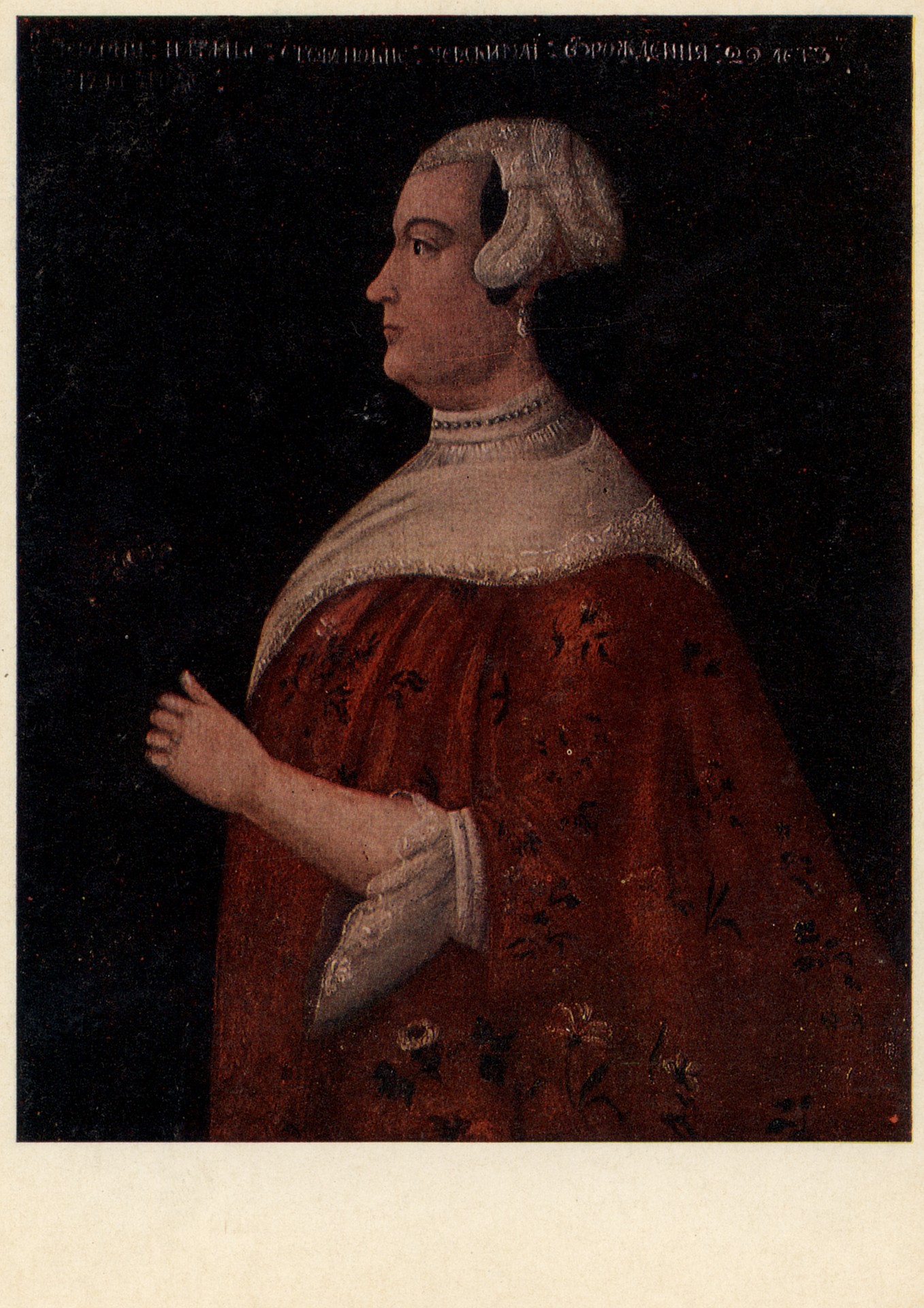 Портрет Натальи Степановны Черевиной. 1741