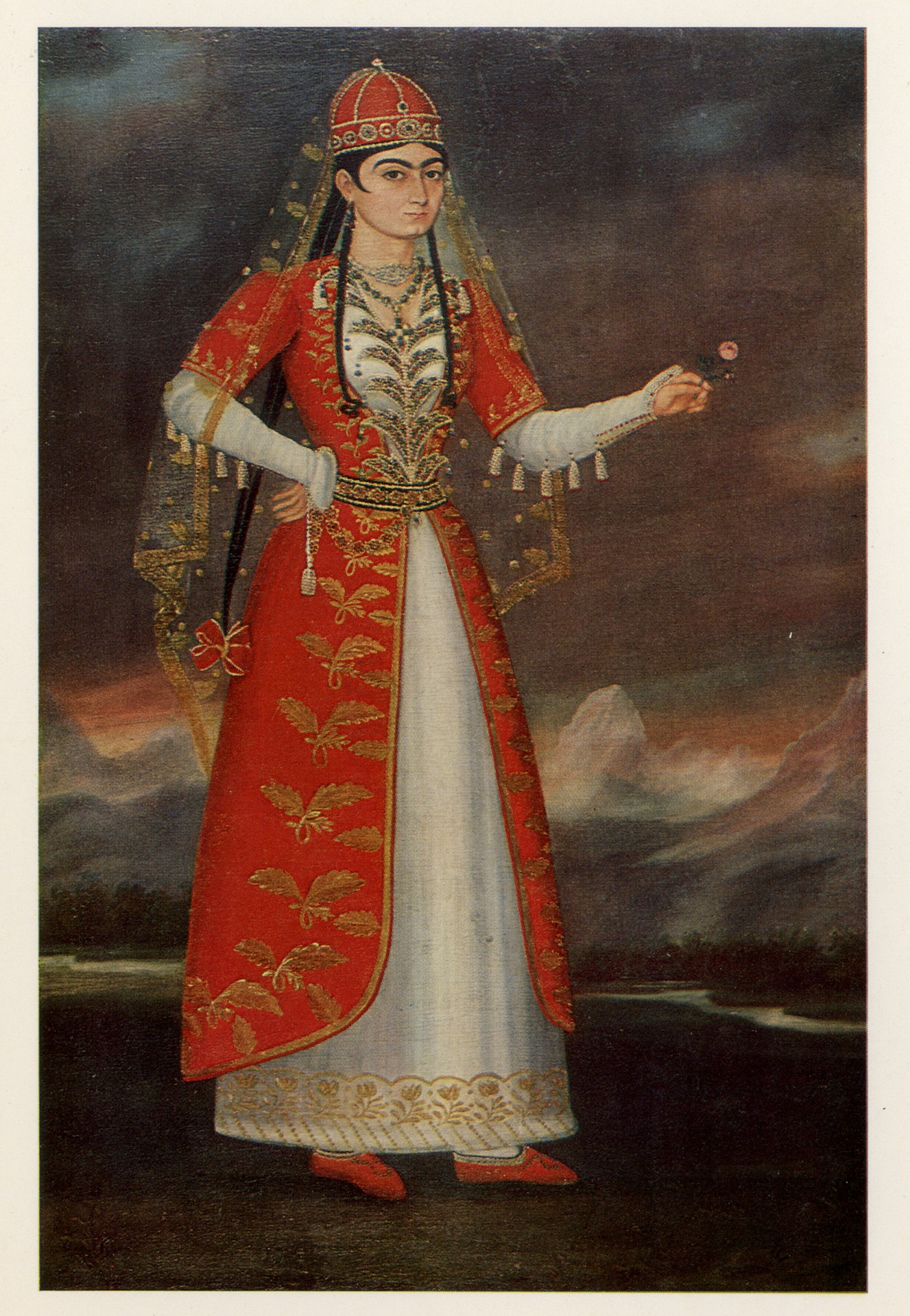 Портрет Нино Эристави, дочери Ксанского Эристави Торнике. 1829