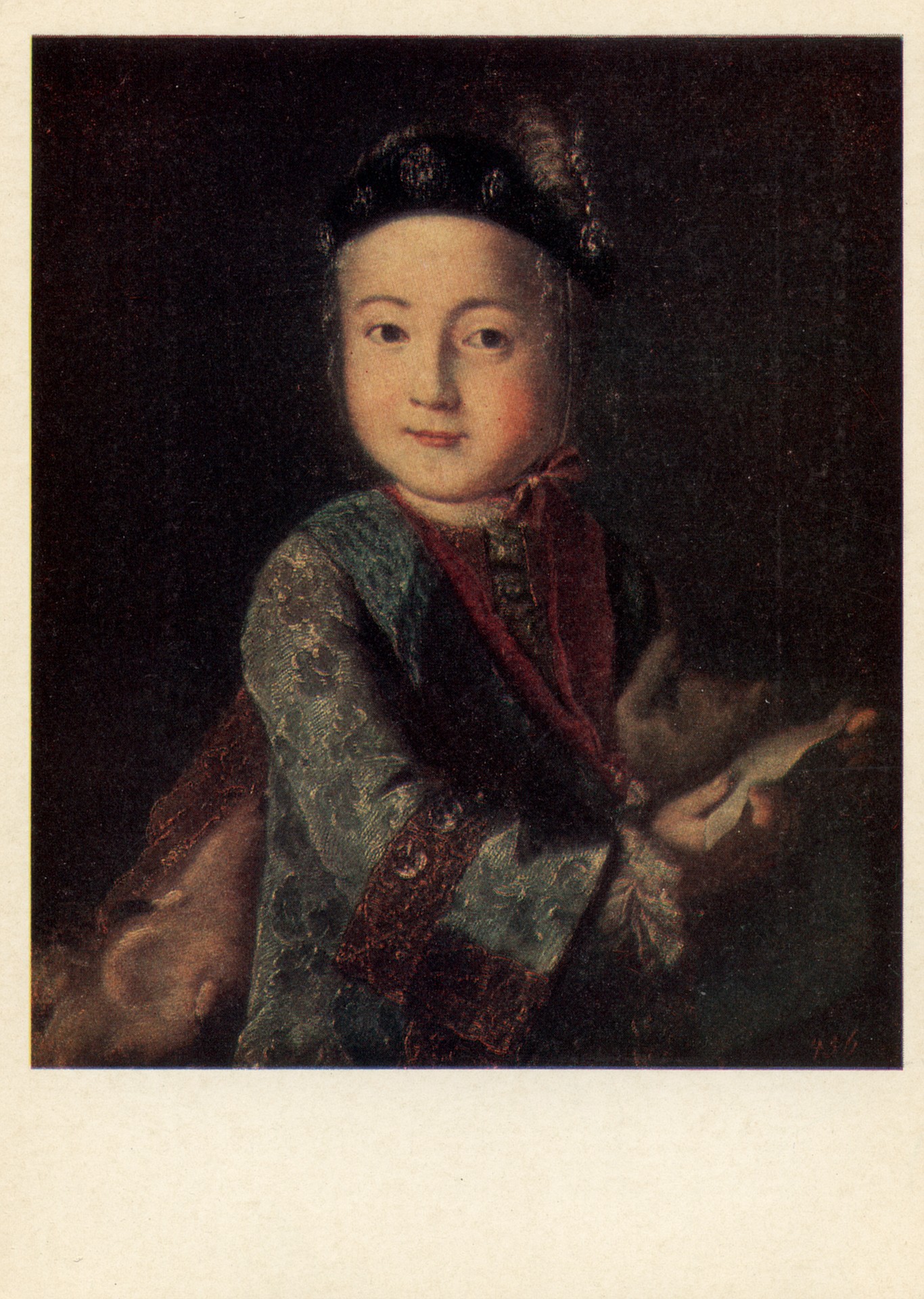 Портрет Павла I в детстве 1