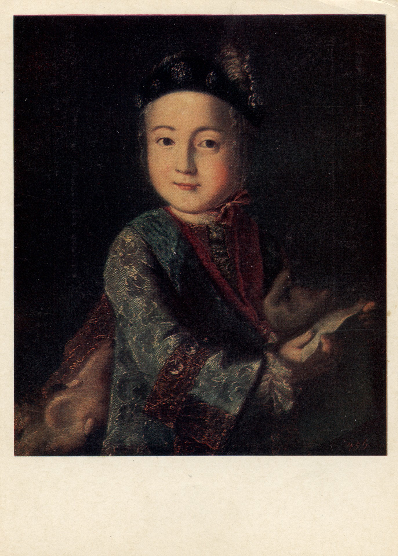 Портрет Павла I в детстве