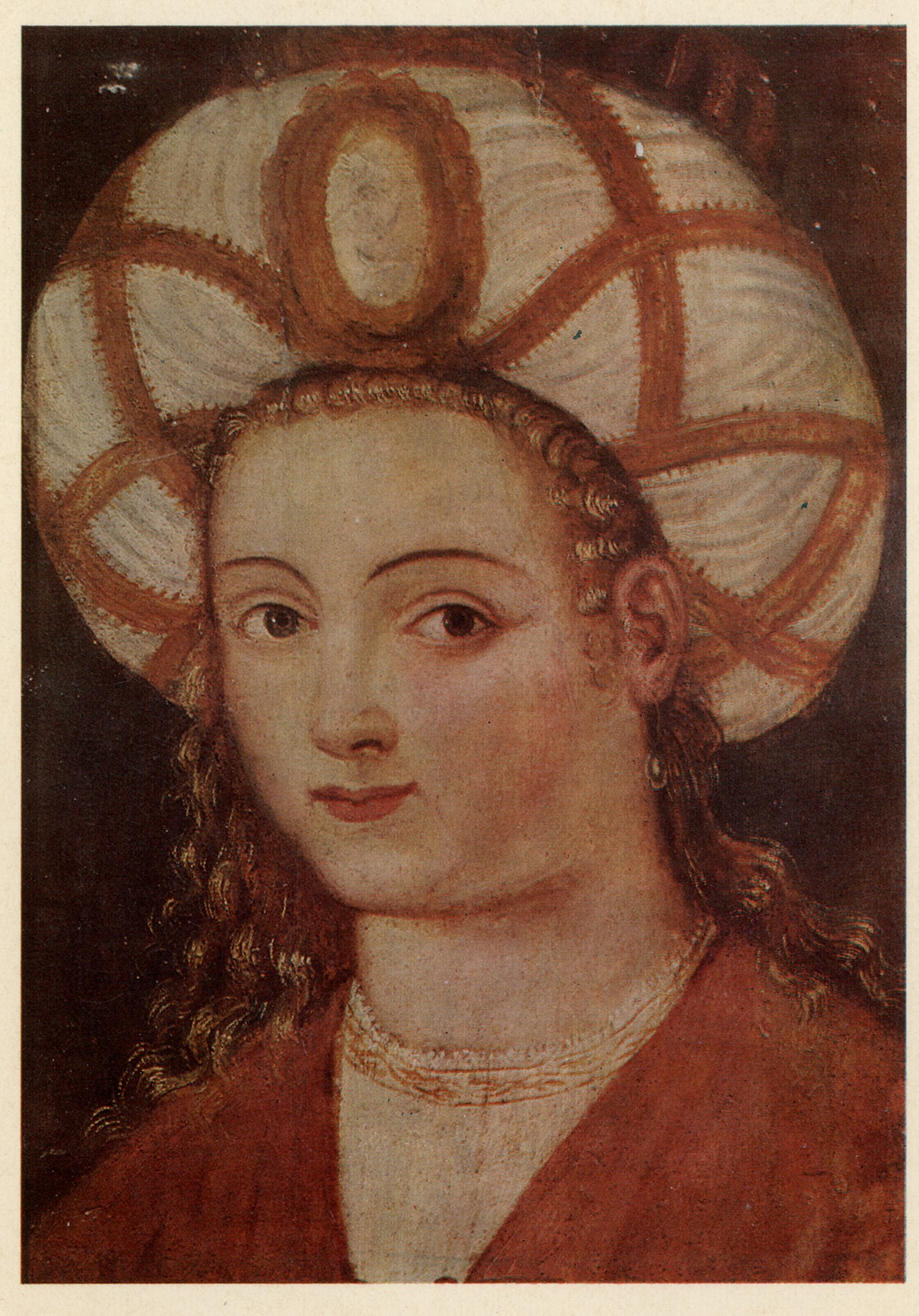 Портрет Роксоланы (Анастасии Лесовской), жены султана Сулеймана II. XVI в