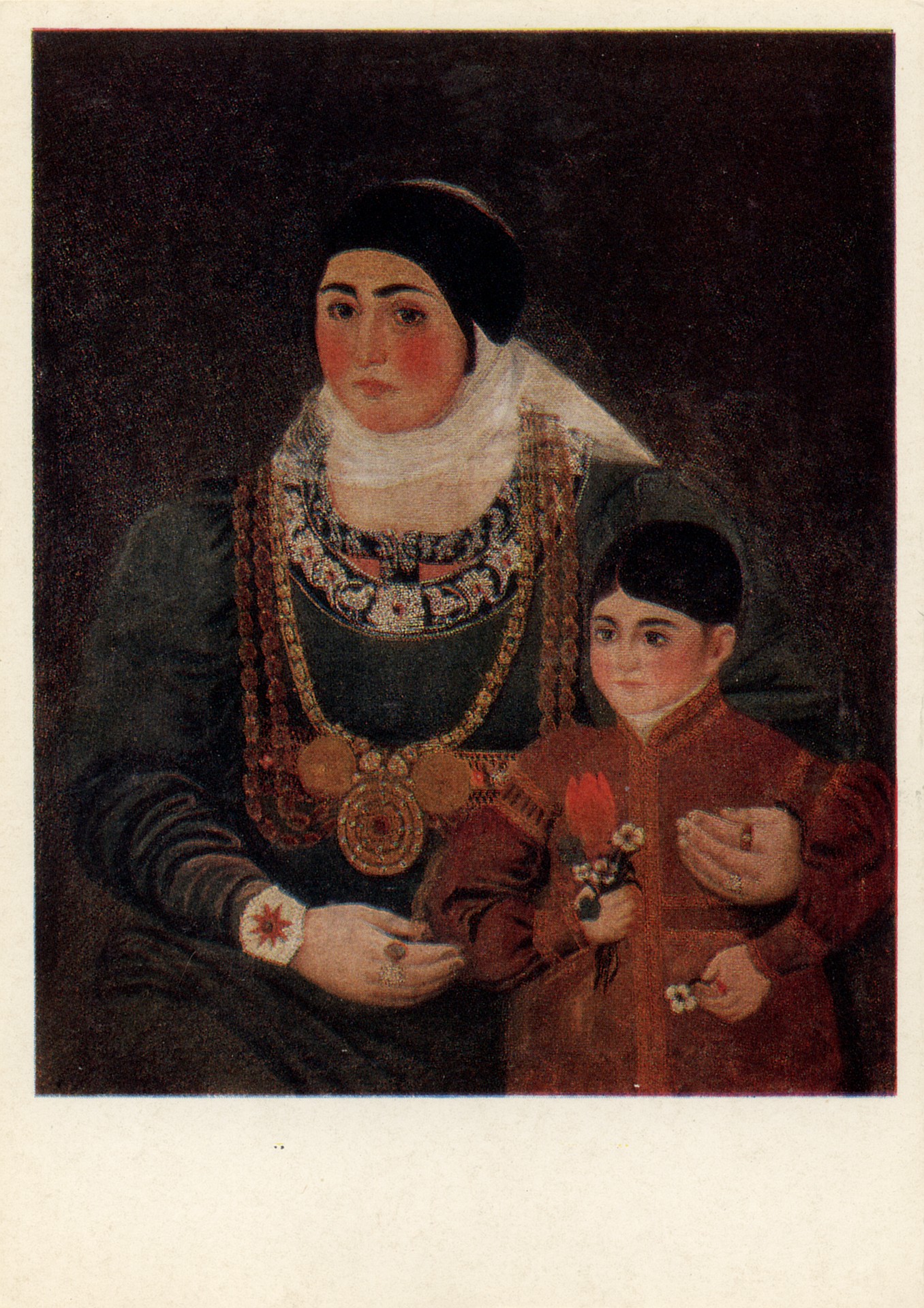 Портрет женщины с ребёнком