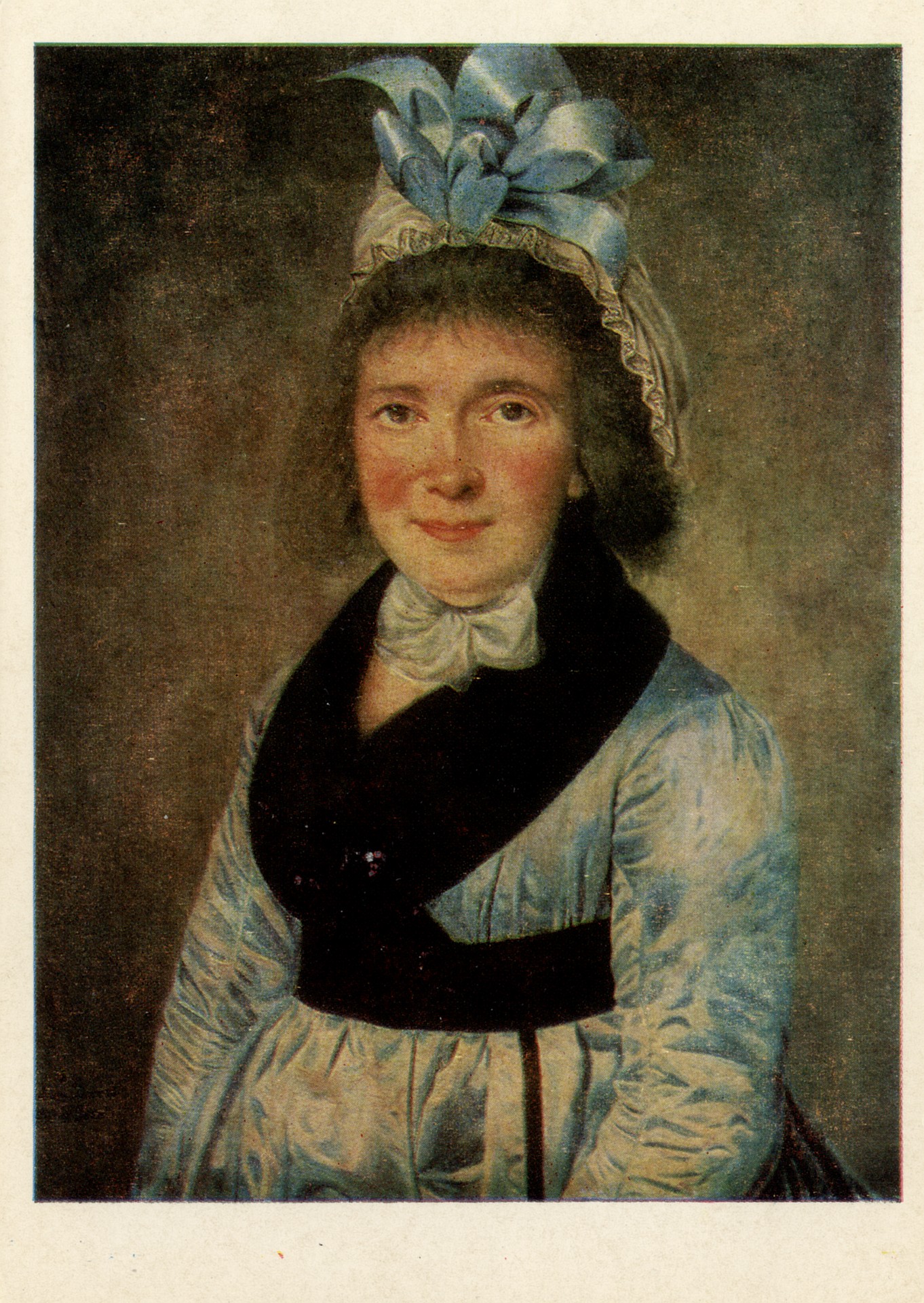 Портрет женщины в голубом платье. 1799