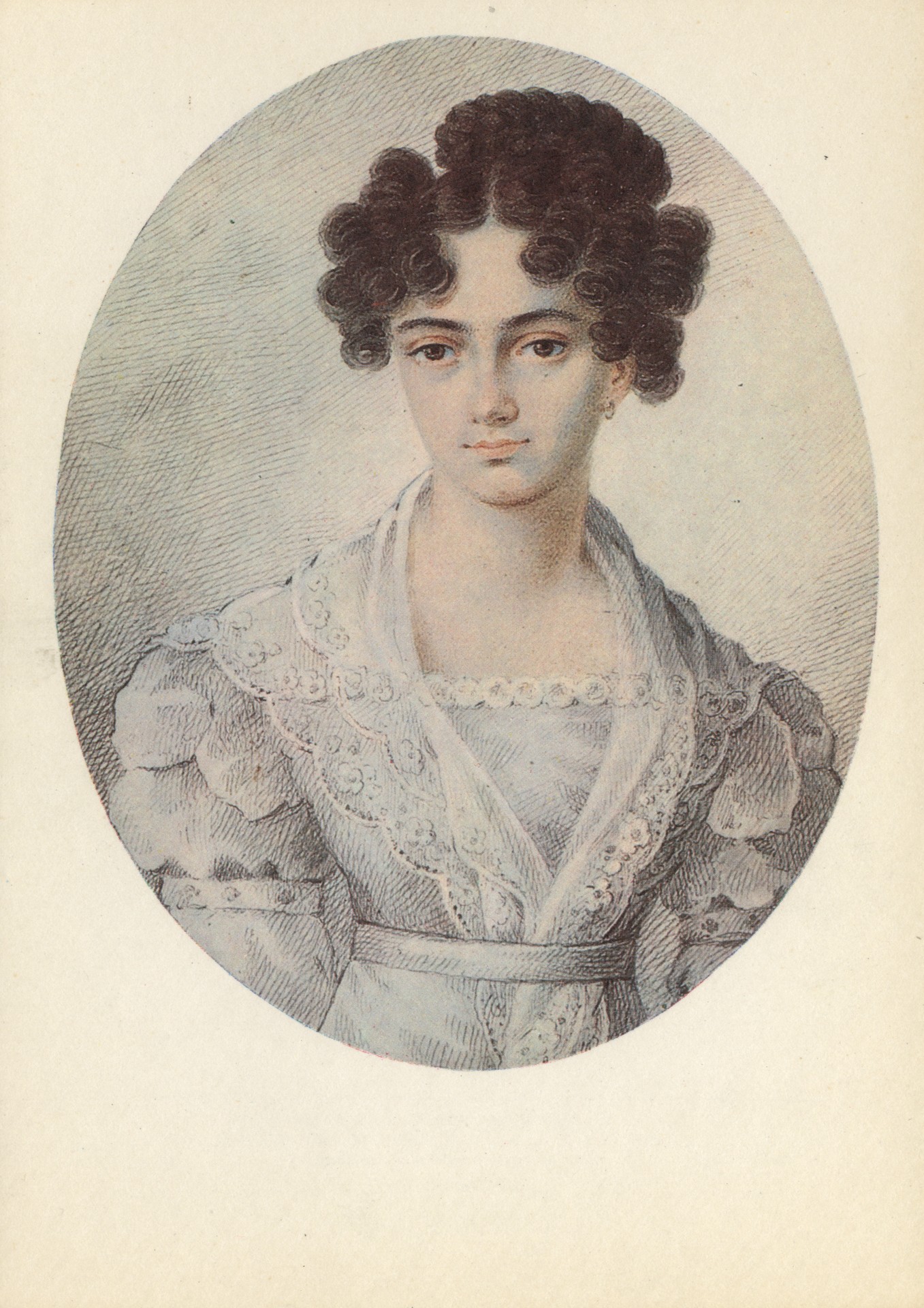 Волконская Мария Николаевна (1805-1863). Ок. 1825 года