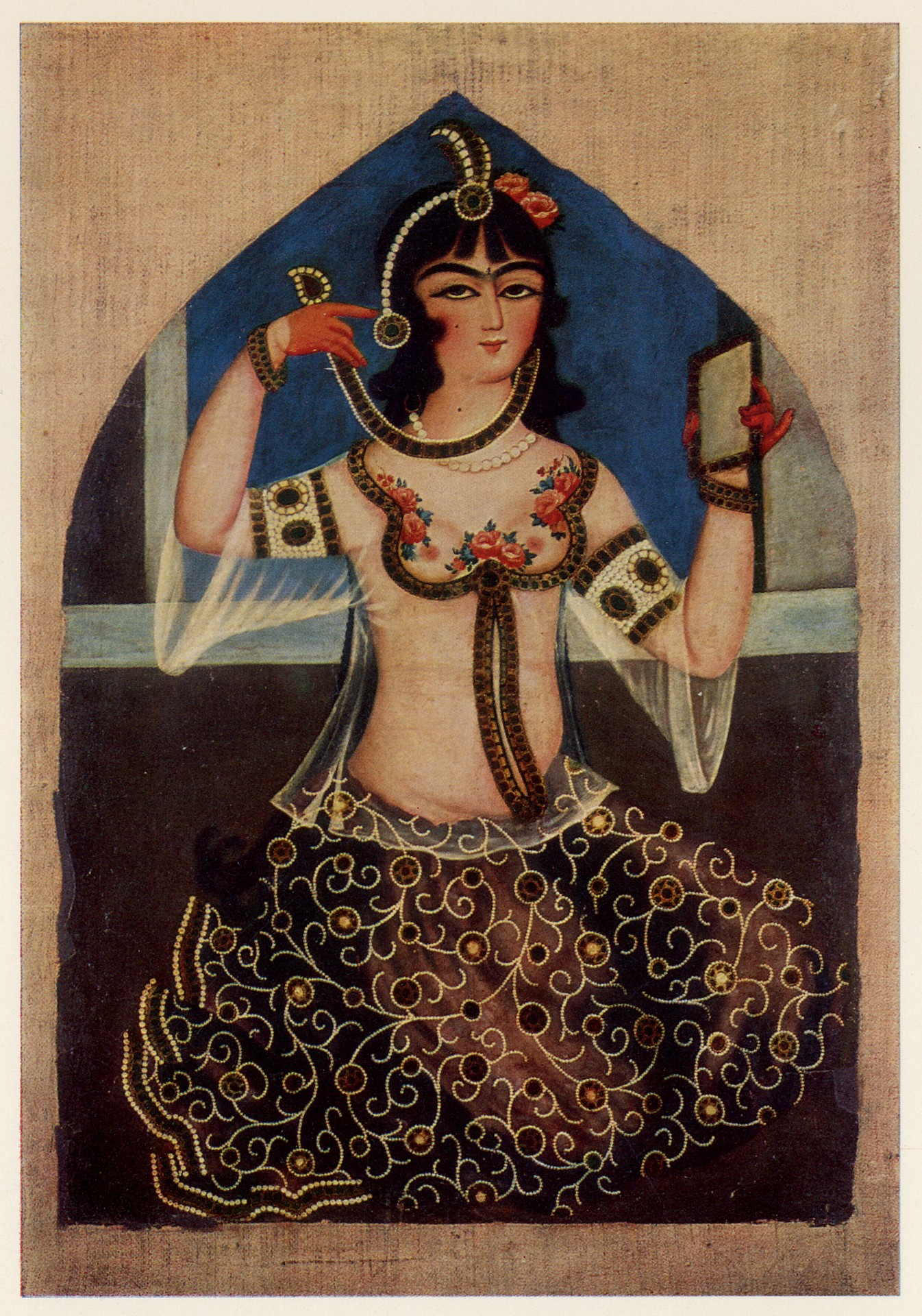 Девушка с зеркалом