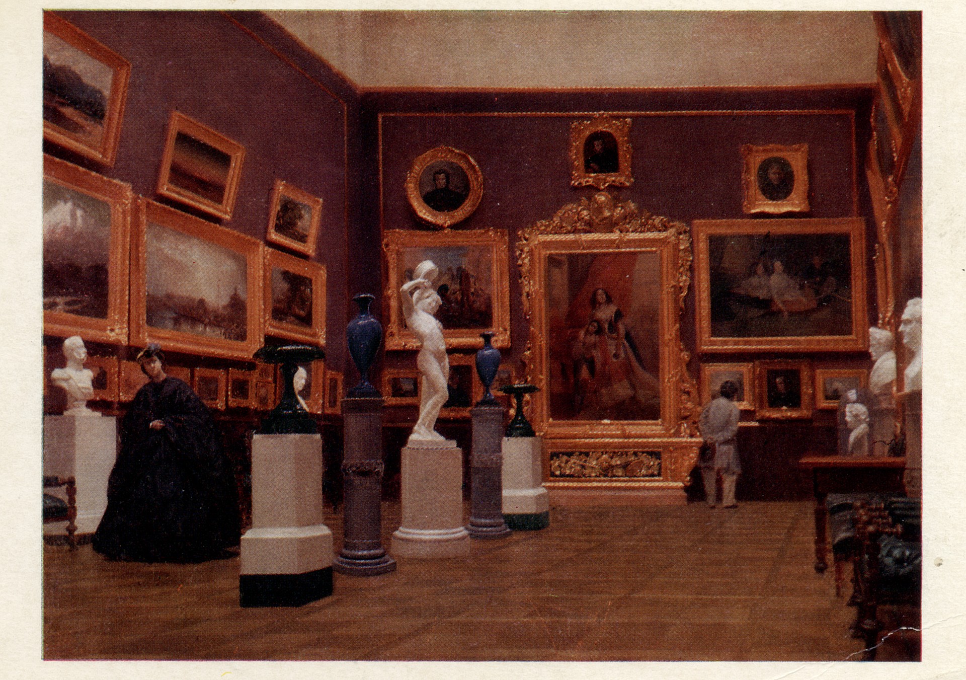 Интерьер картинной галереи В.А Кокорева