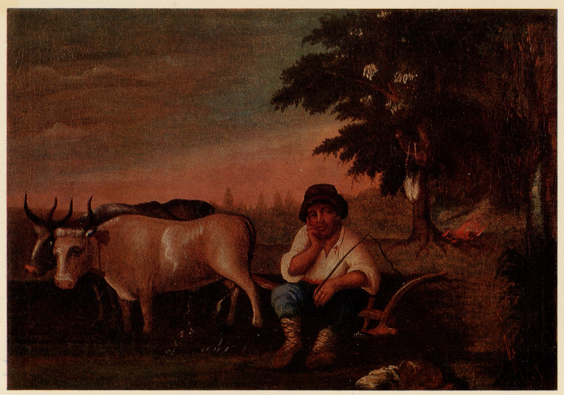 Отдых пахаря