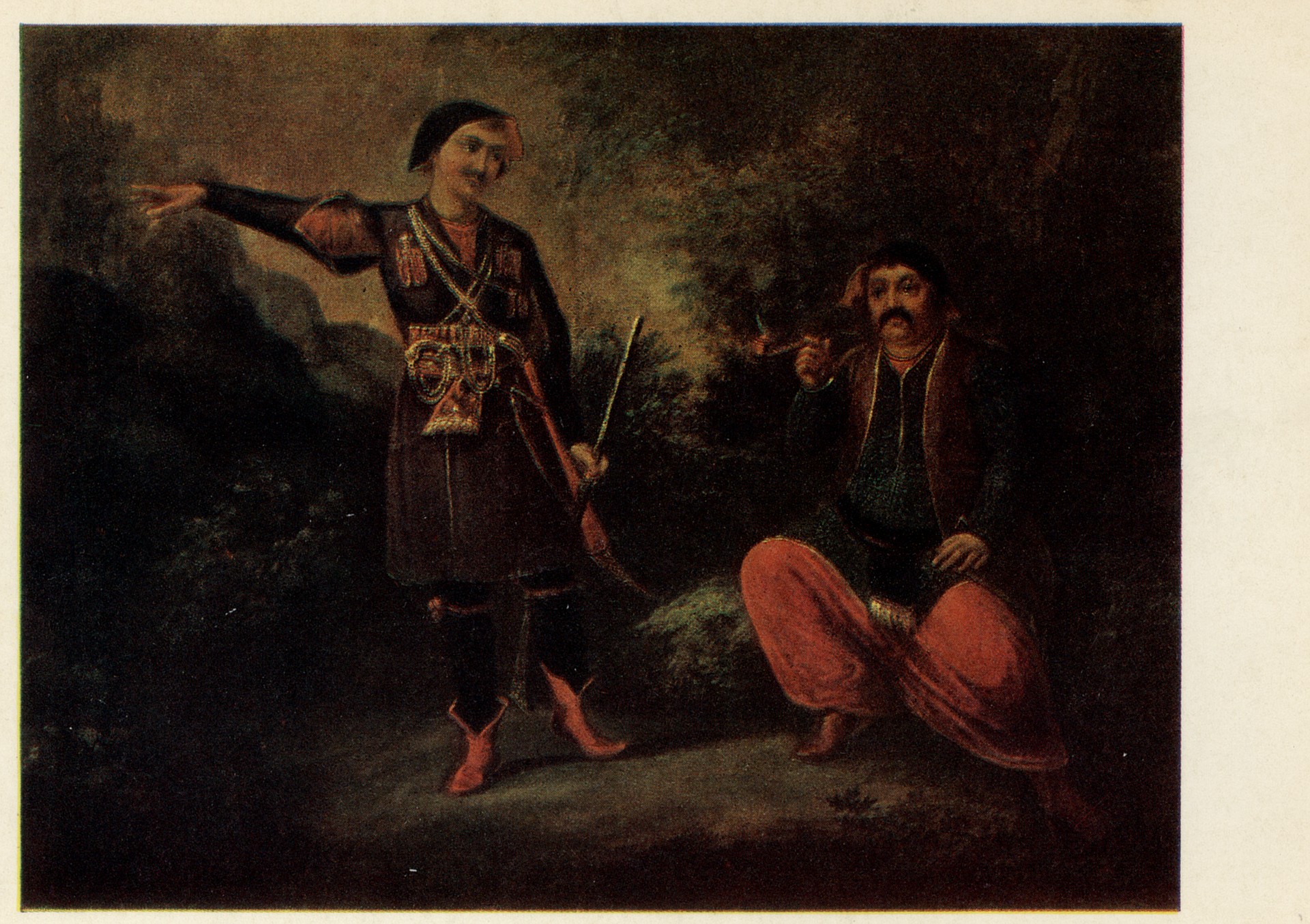 Портрет Зураба Церетели с сыном Георгием