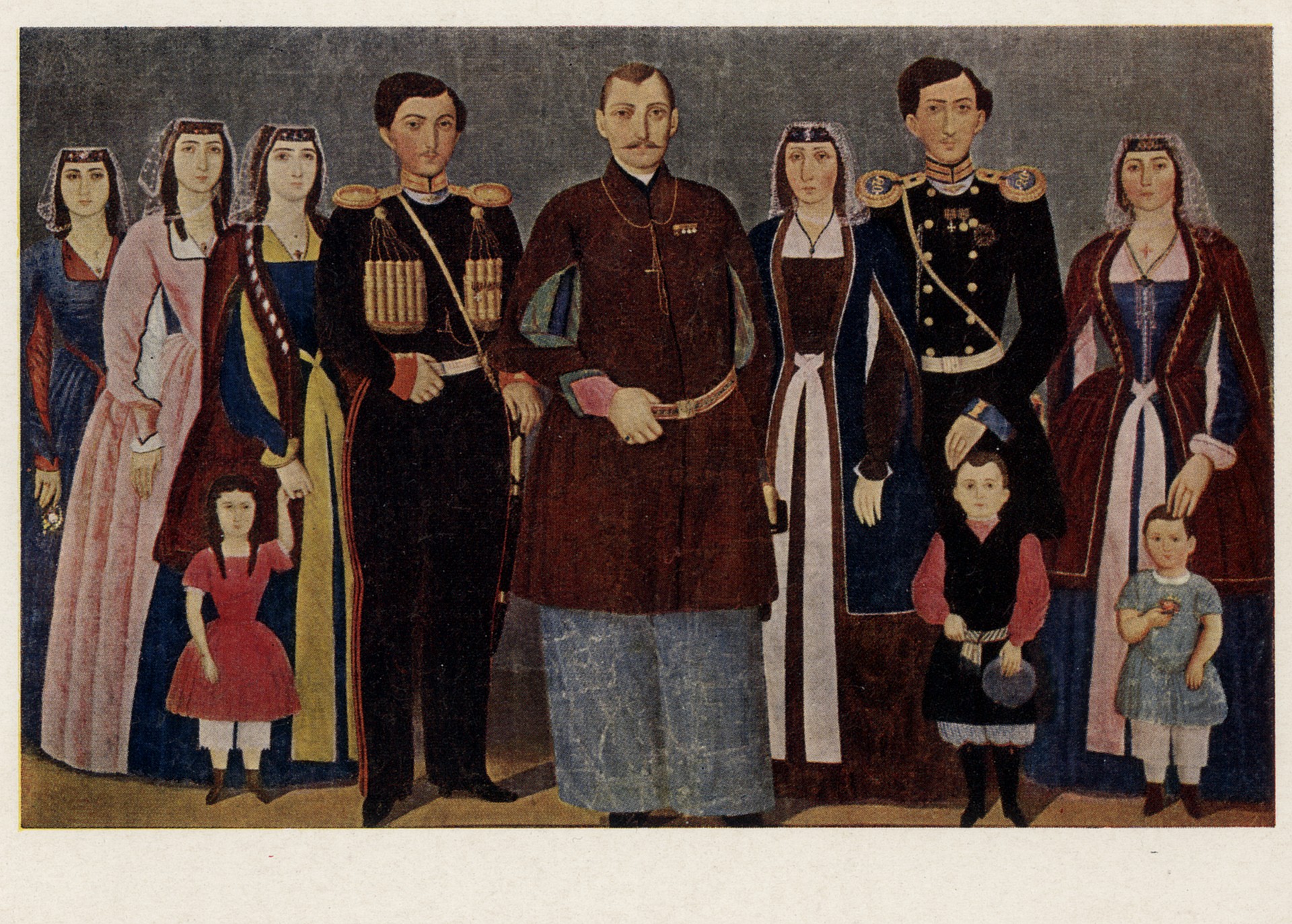 Семья Н.Э Багратиона-Мухранского