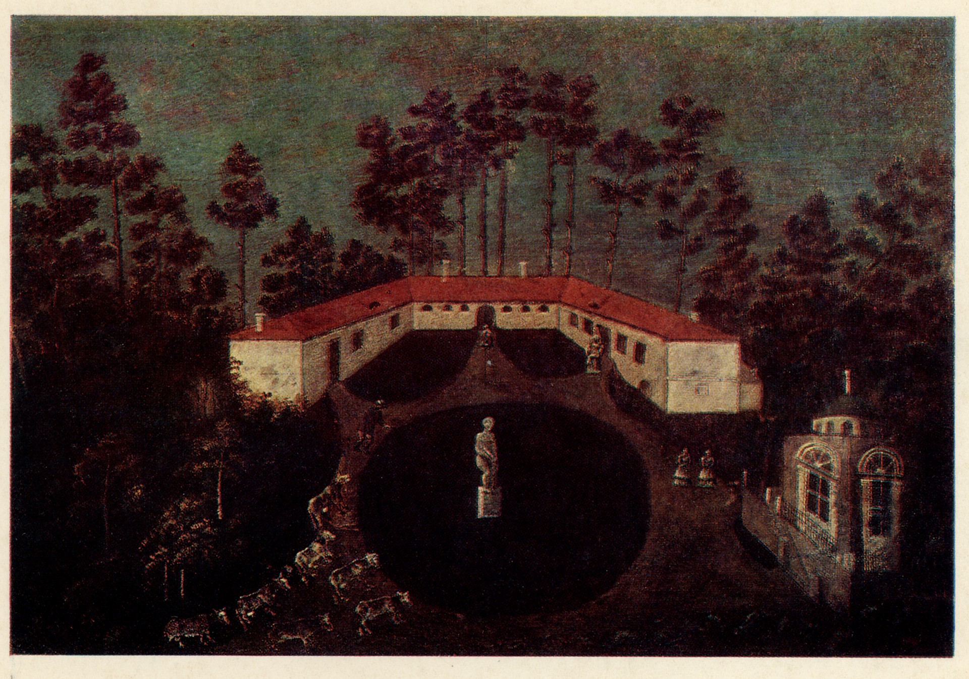 Скотный двор в Архангельском