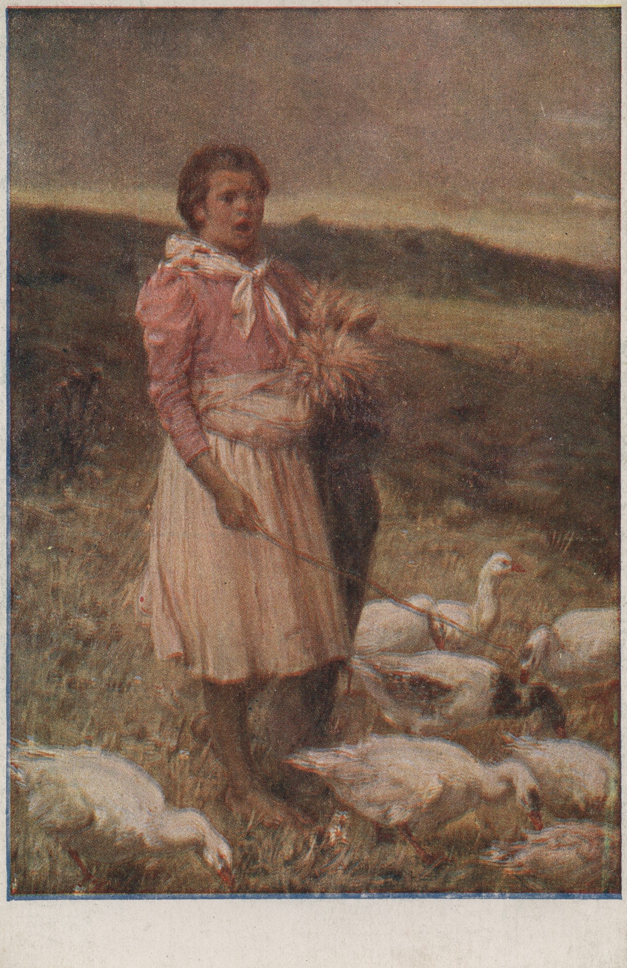 Пастушка гусей