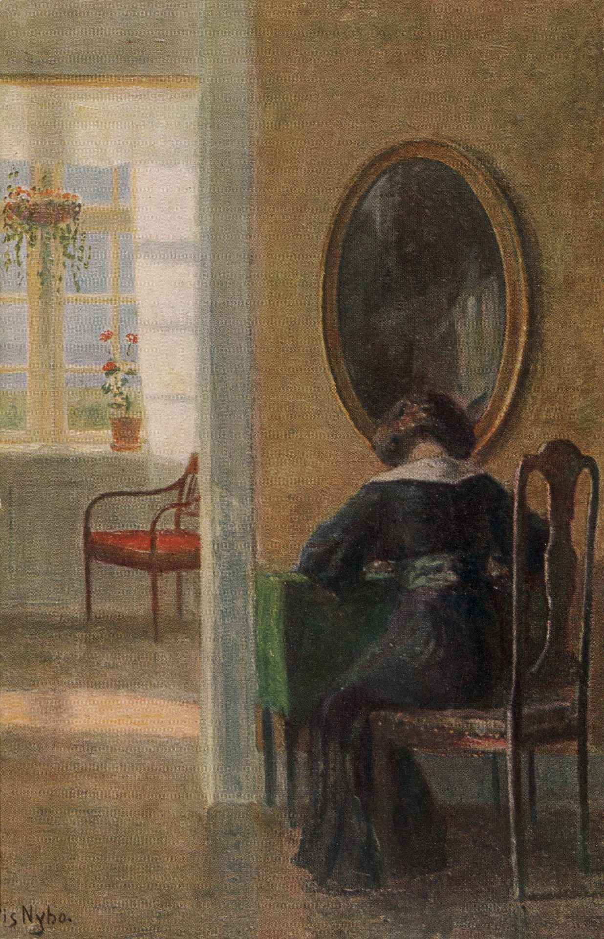 Утреннее солнце в доме