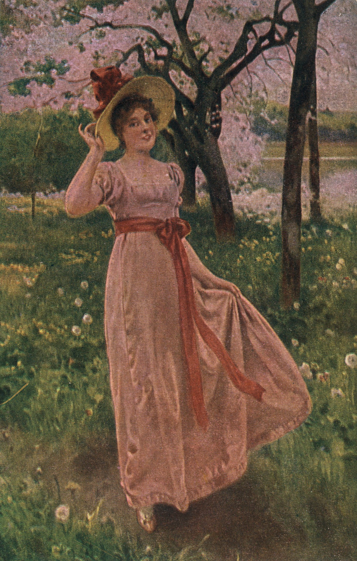 Дама в шляпе