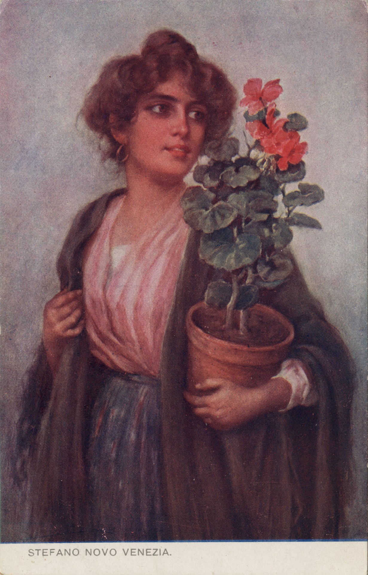 Любительница цветов