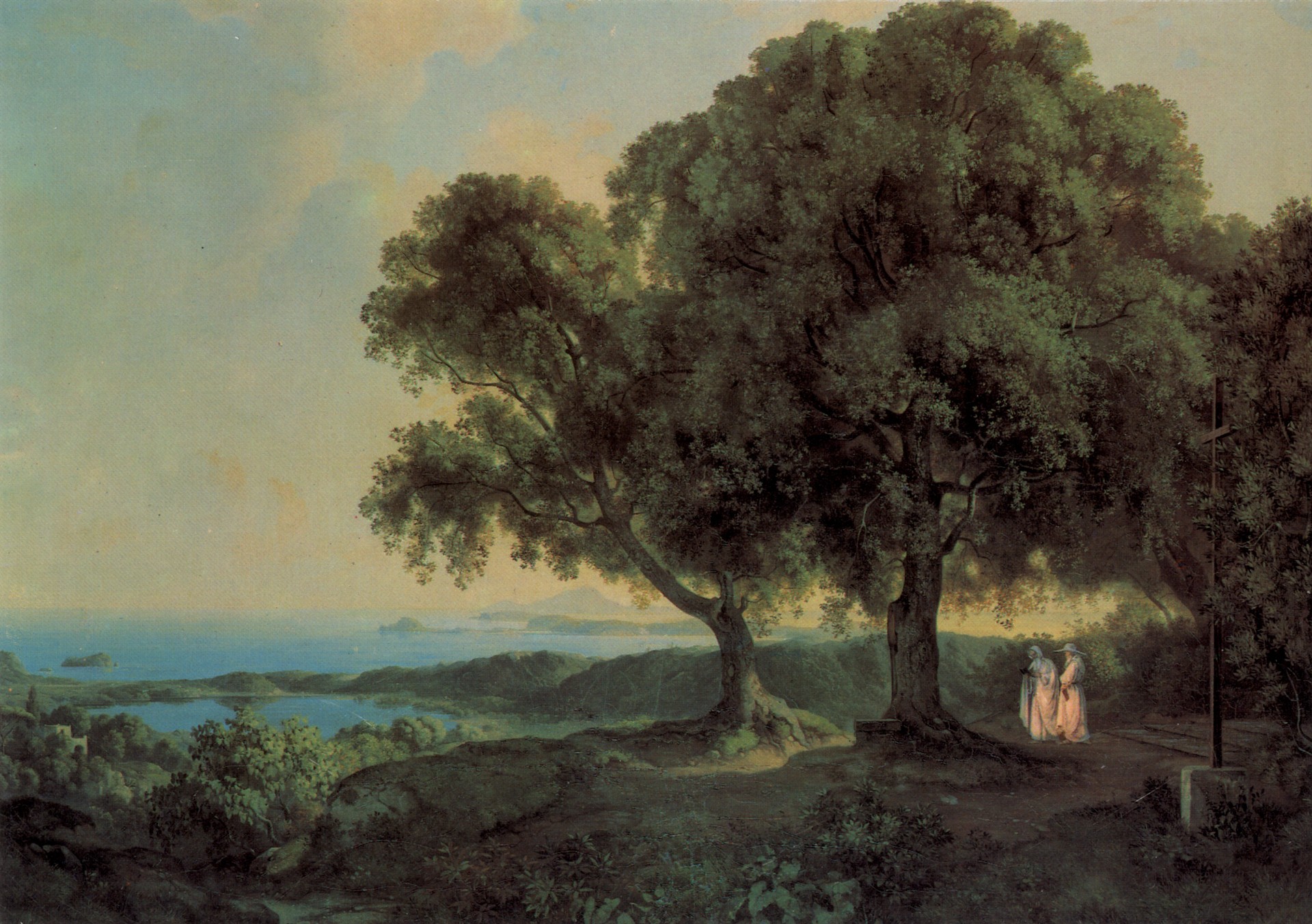 Пейзаж с двумя персонами