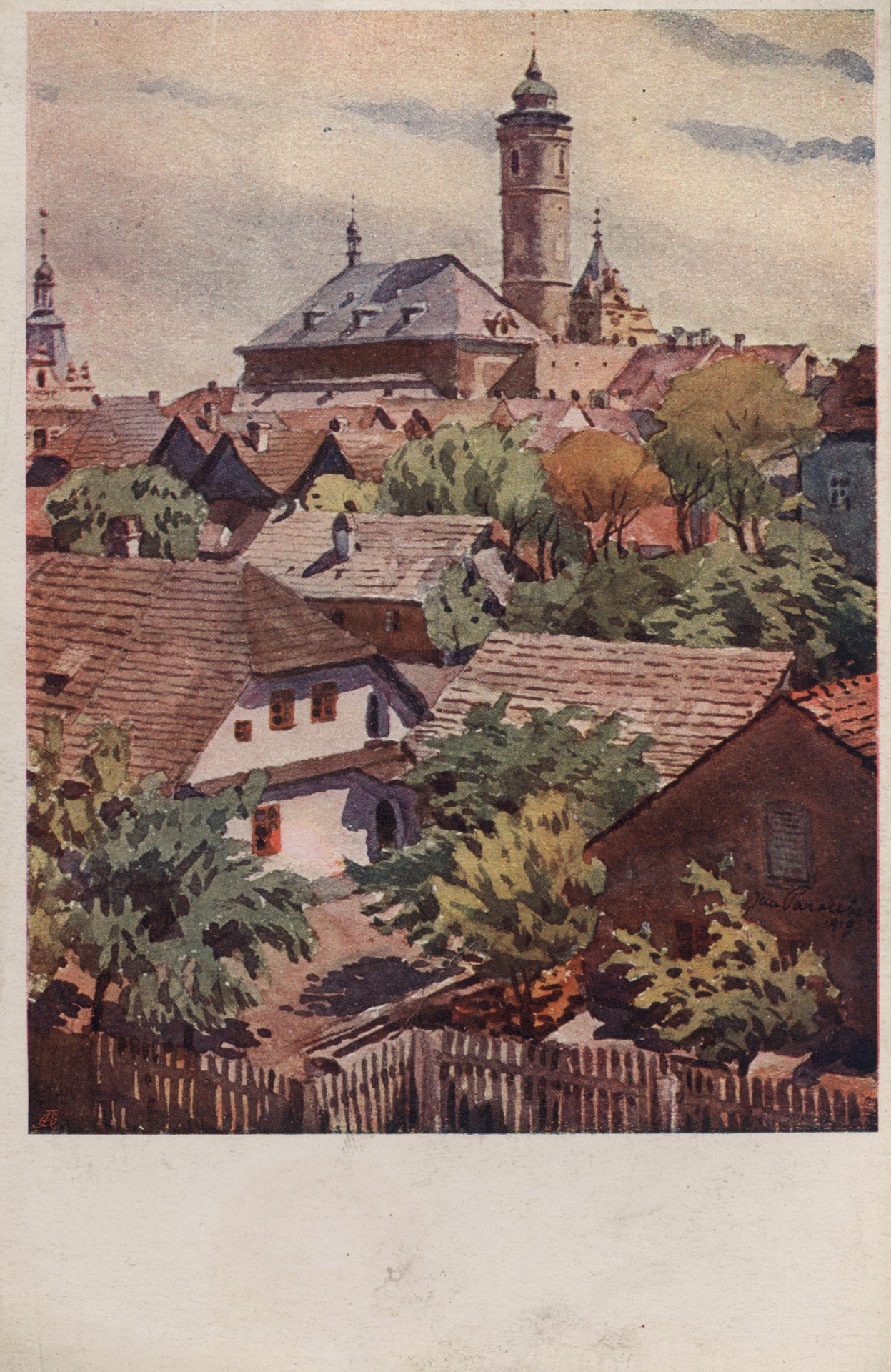 Деманский костел в Домашлице