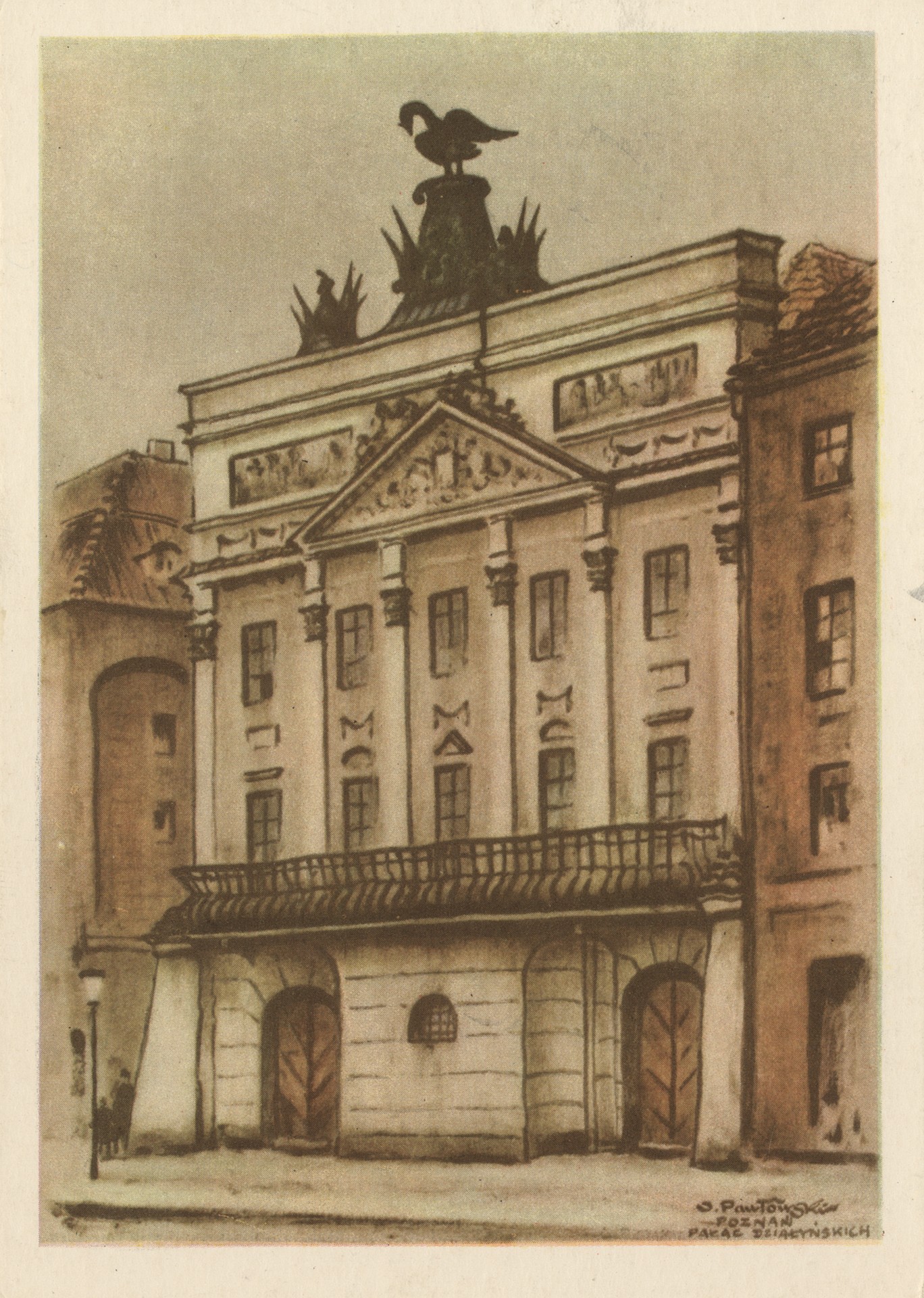 Познань. Дворец Дзиалякскич