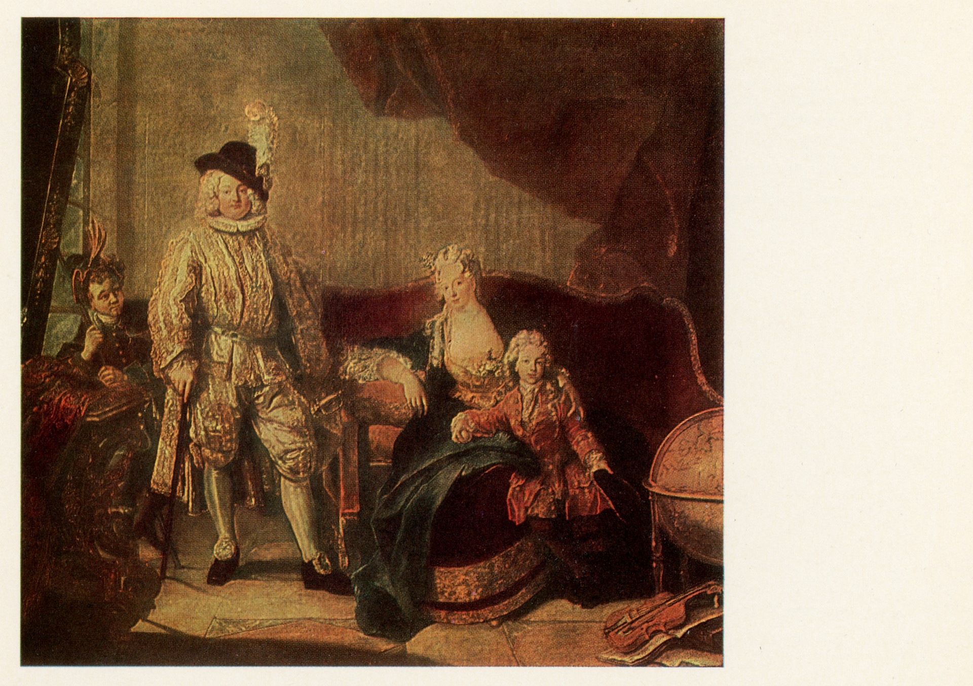 Портрет барона фон Эрлиха с семьёй