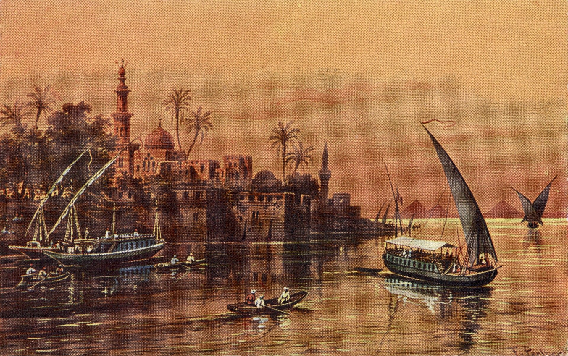 Каир вечером