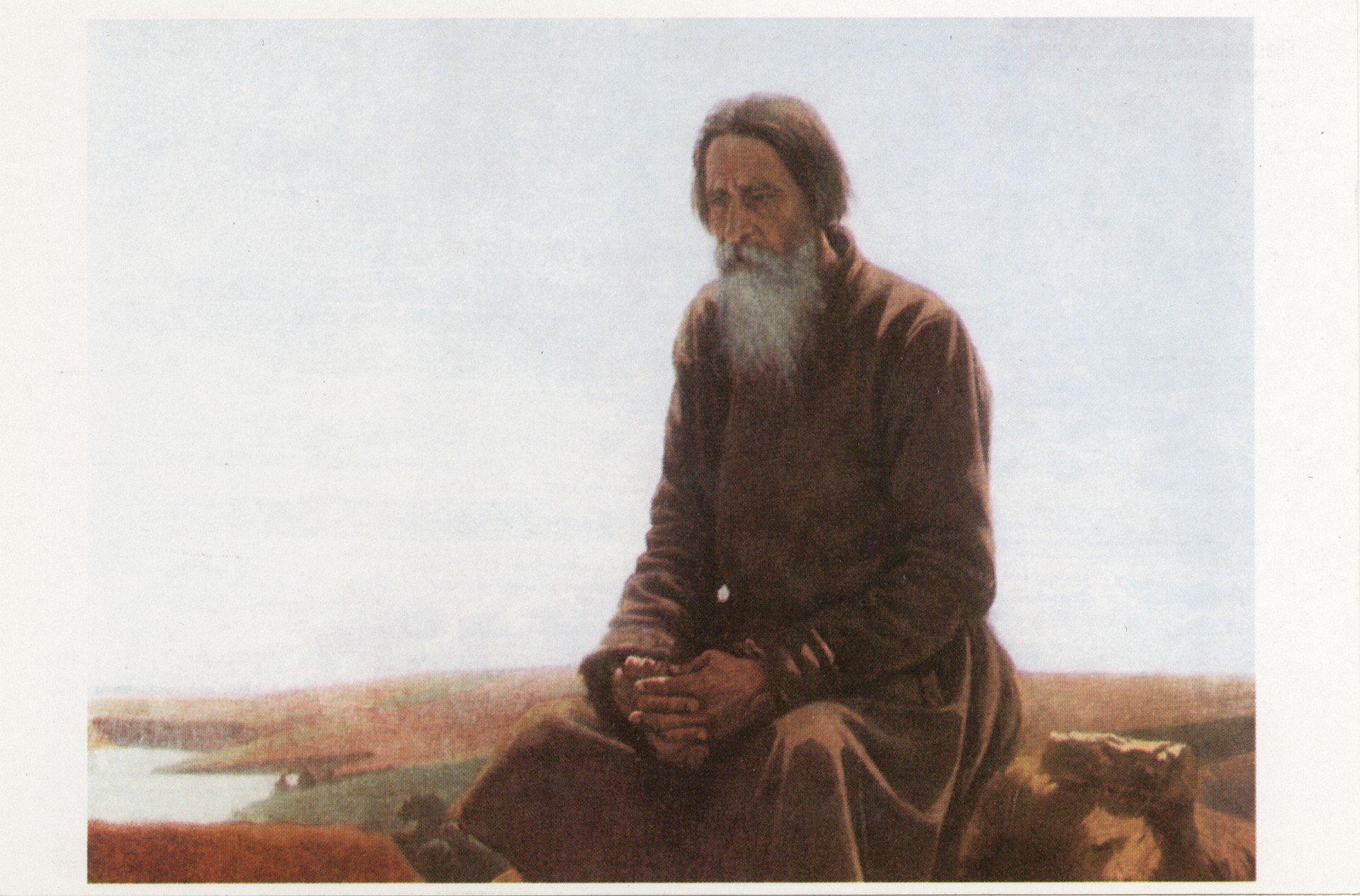 Крестьянин в поле