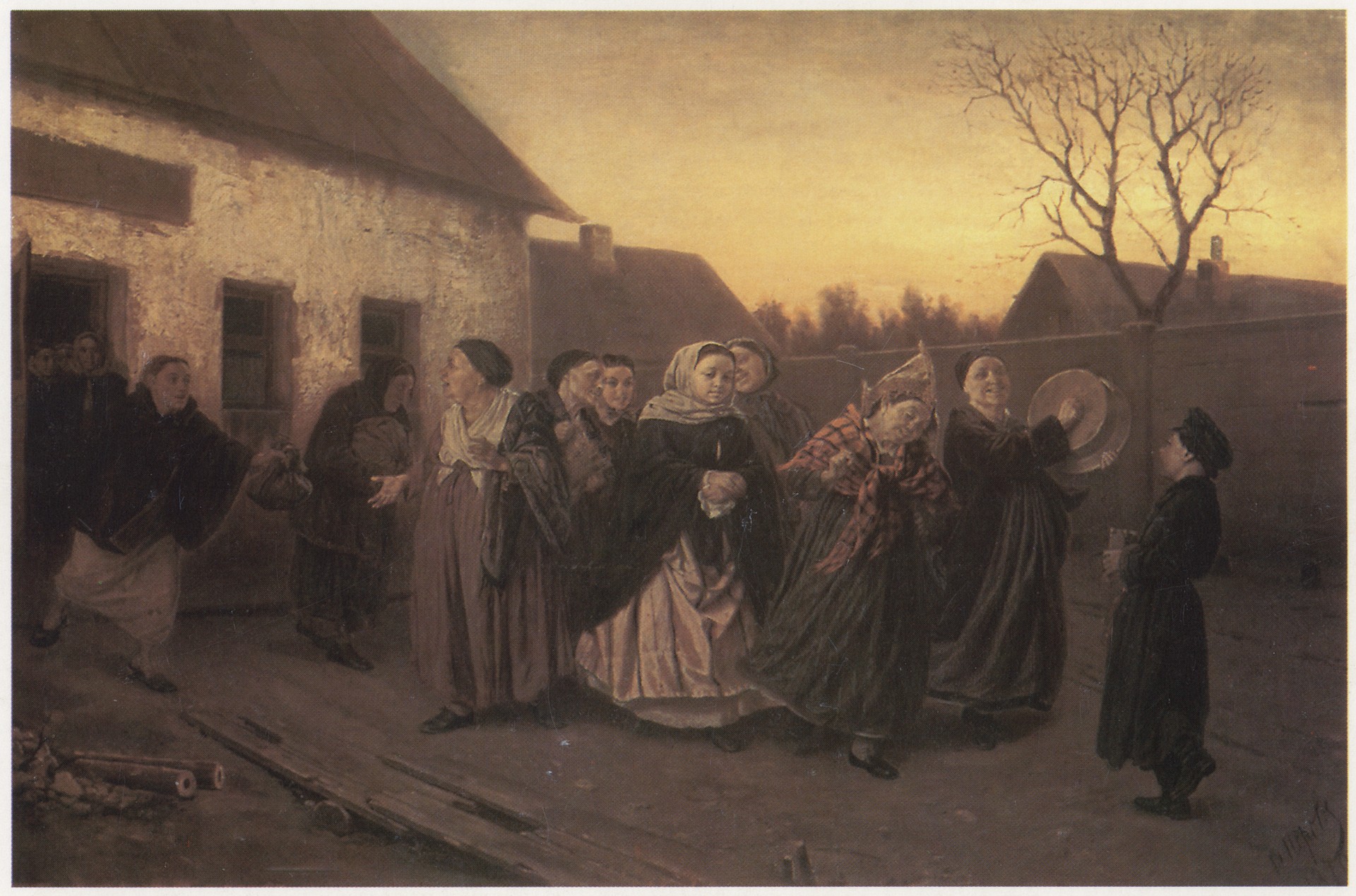 Накануне девичника. Проводы невесты из бани