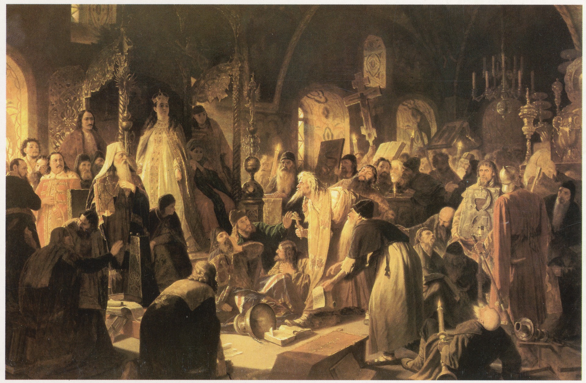 Никита пустосвят. Спор о вере