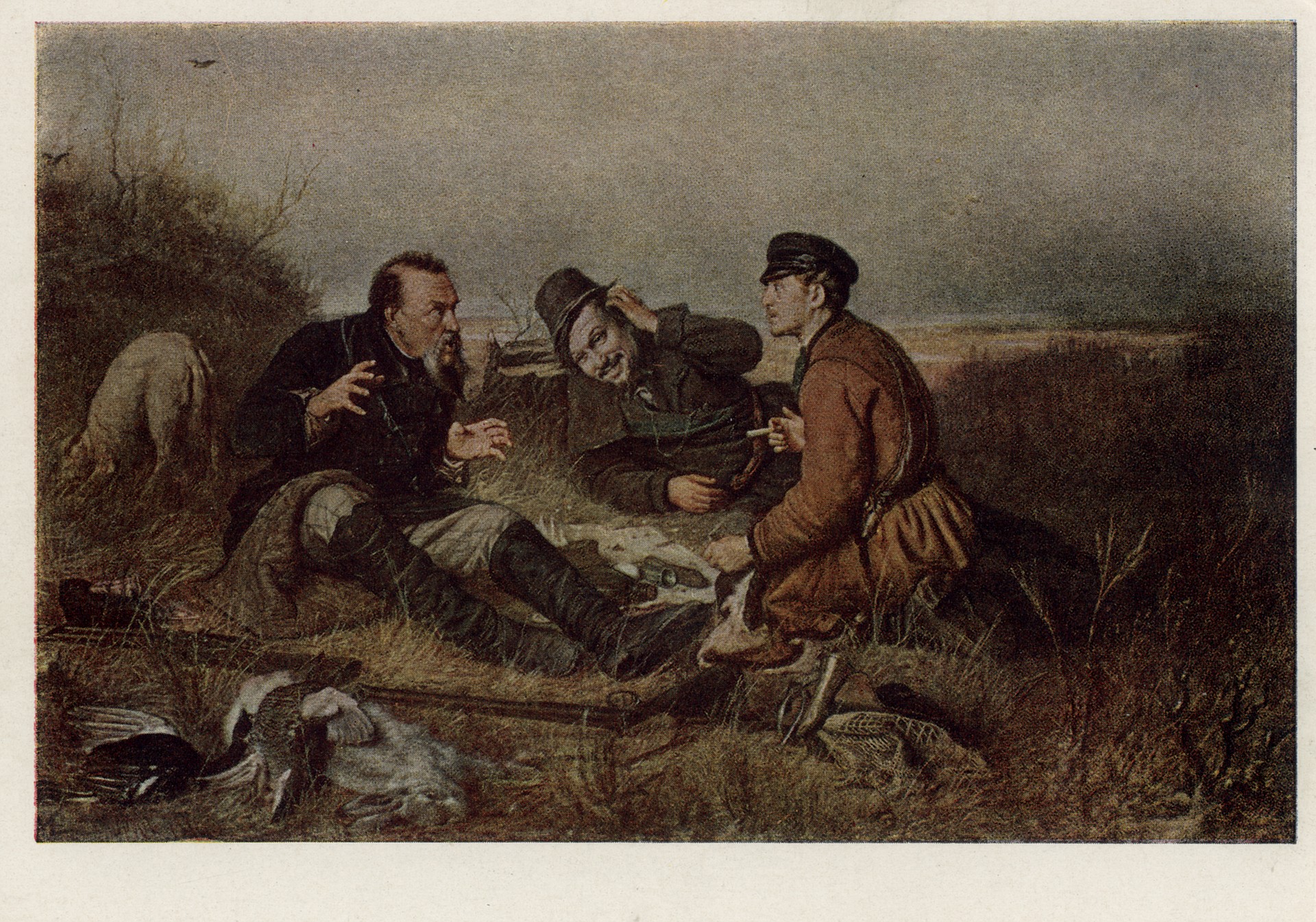 Охотники на привале 2